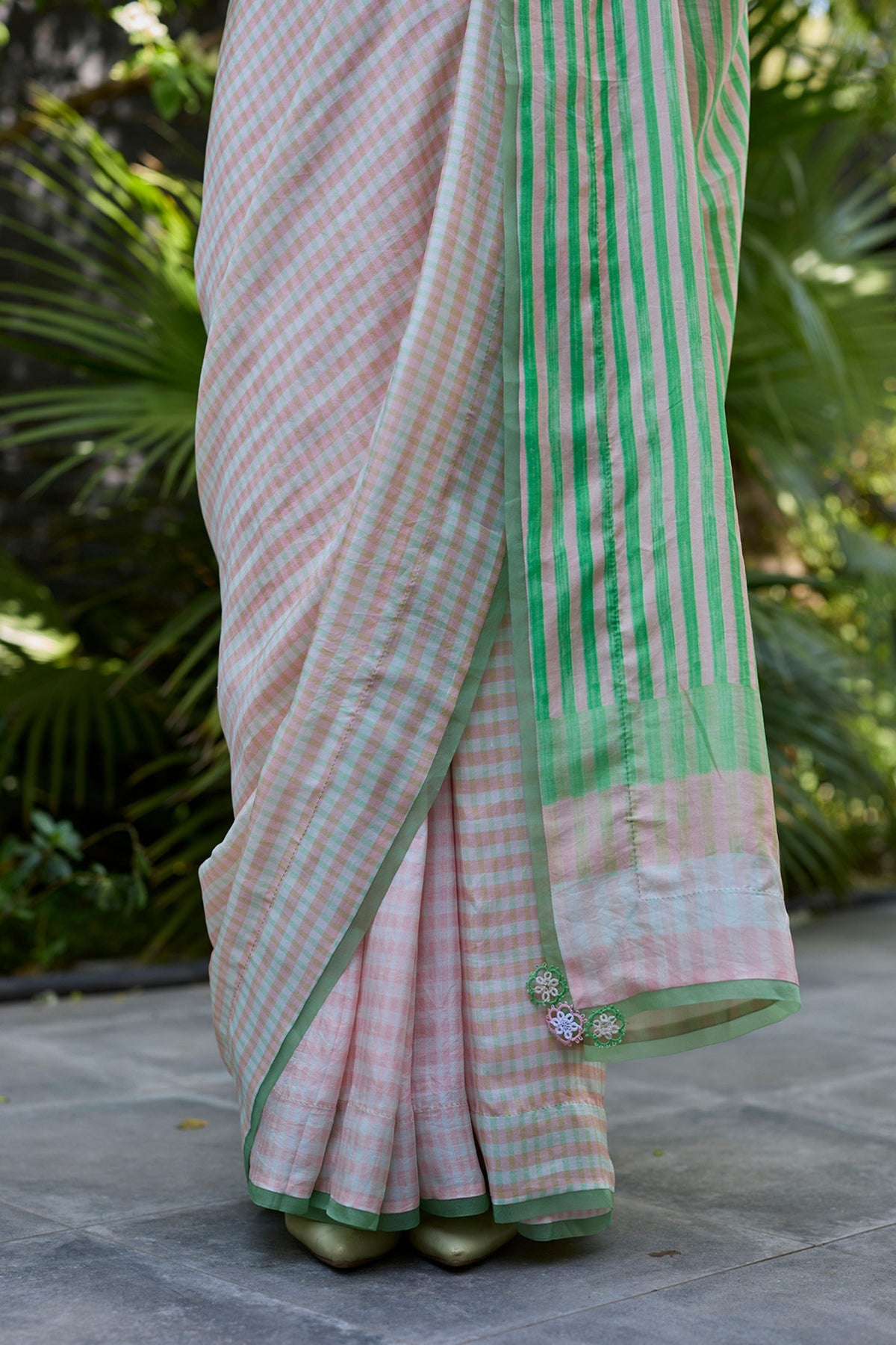 Crossroads Pink Saree