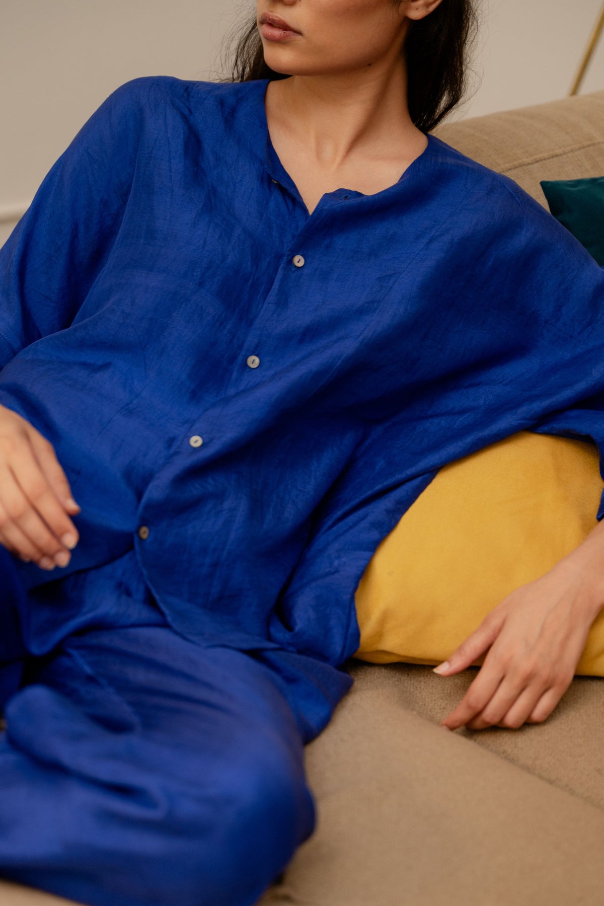 Ink Blue Zanna Top