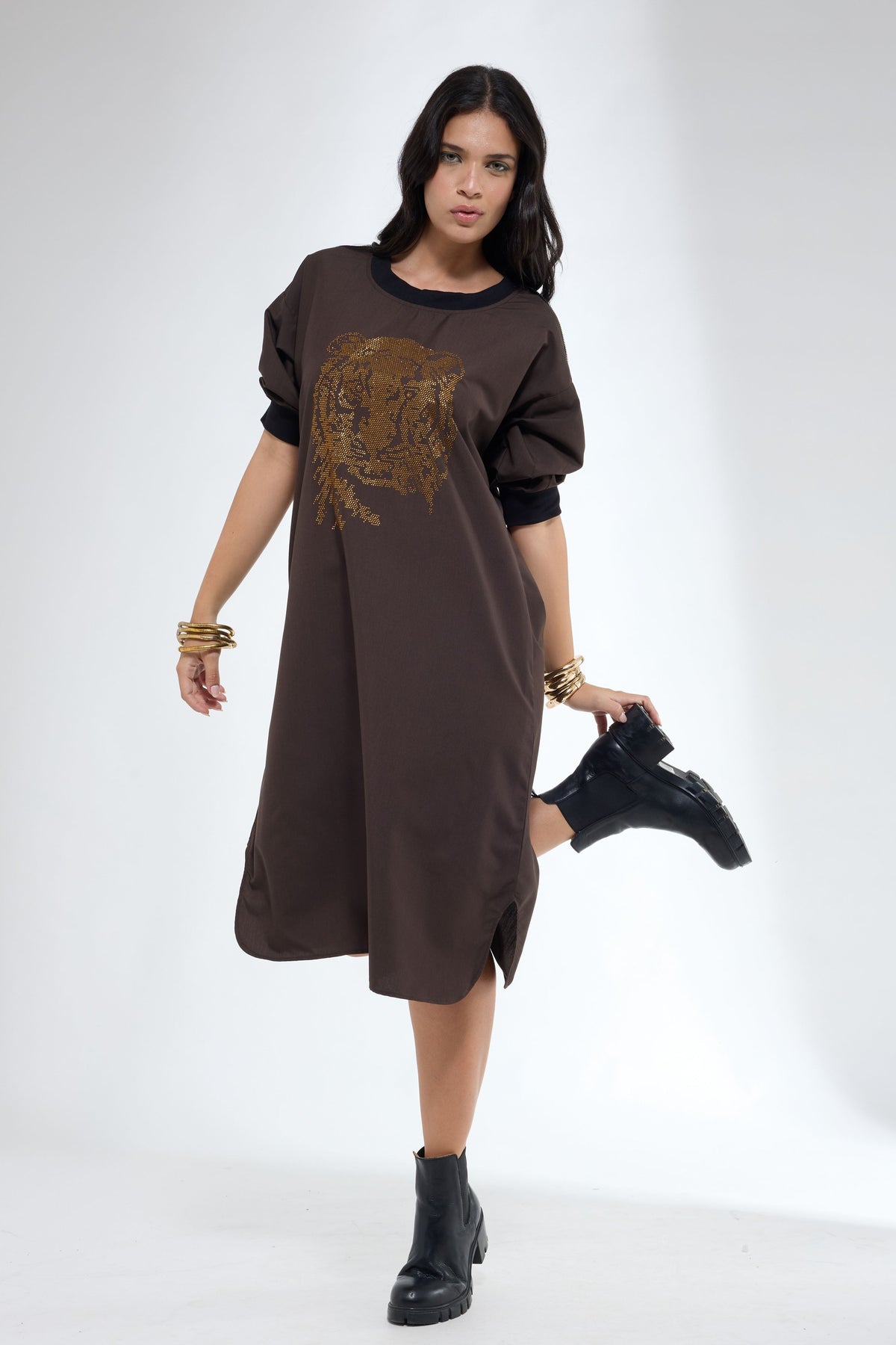 Tiger Motif Tunic