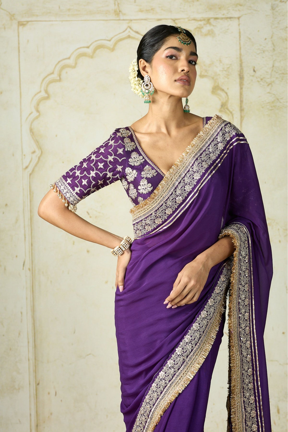 Hunr Saree Set