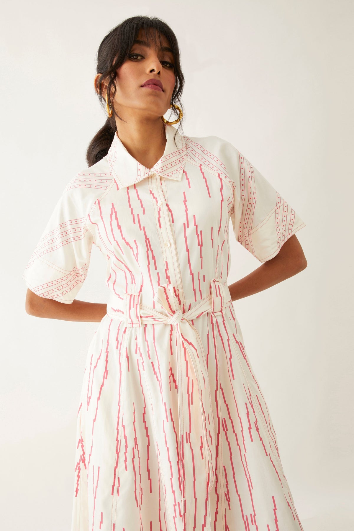 Plume Off White Dress