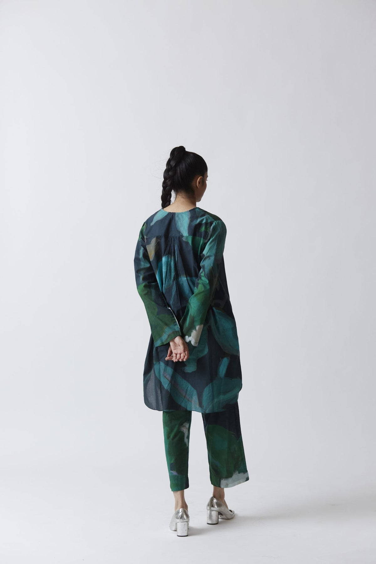 Jade Cotton Kurta Set
