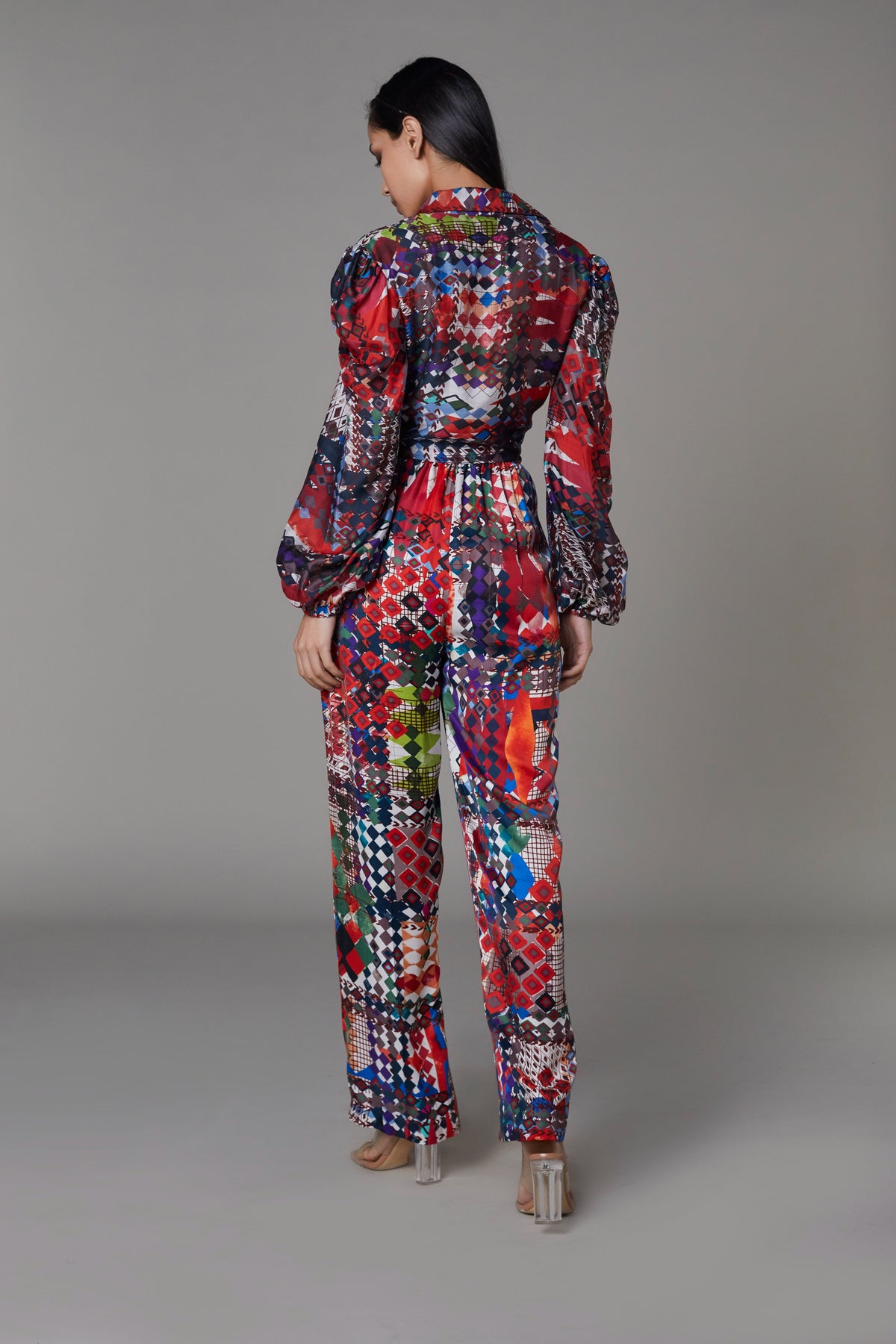 Multicolour print co-ord set