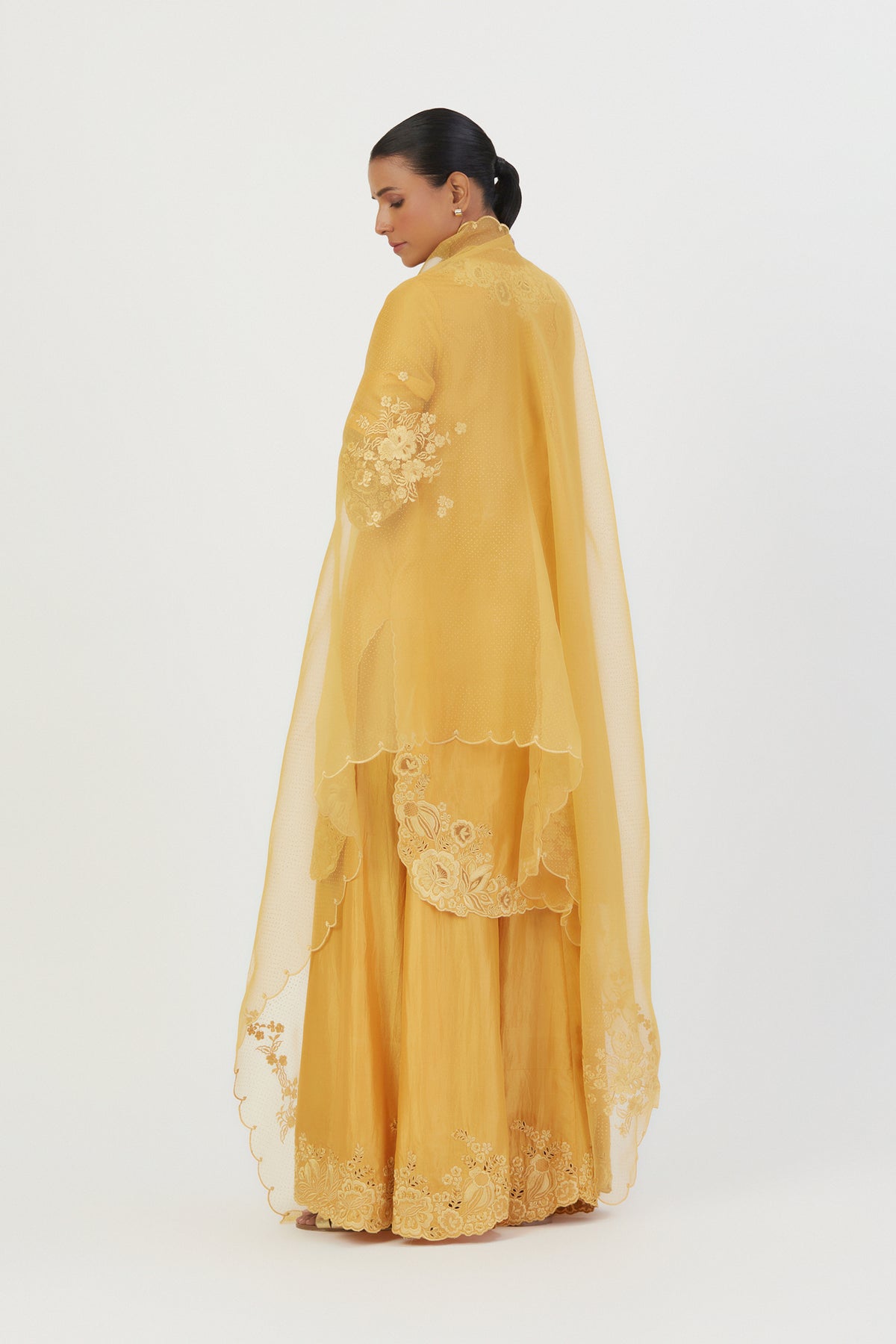 Yellow Nira Dupatta