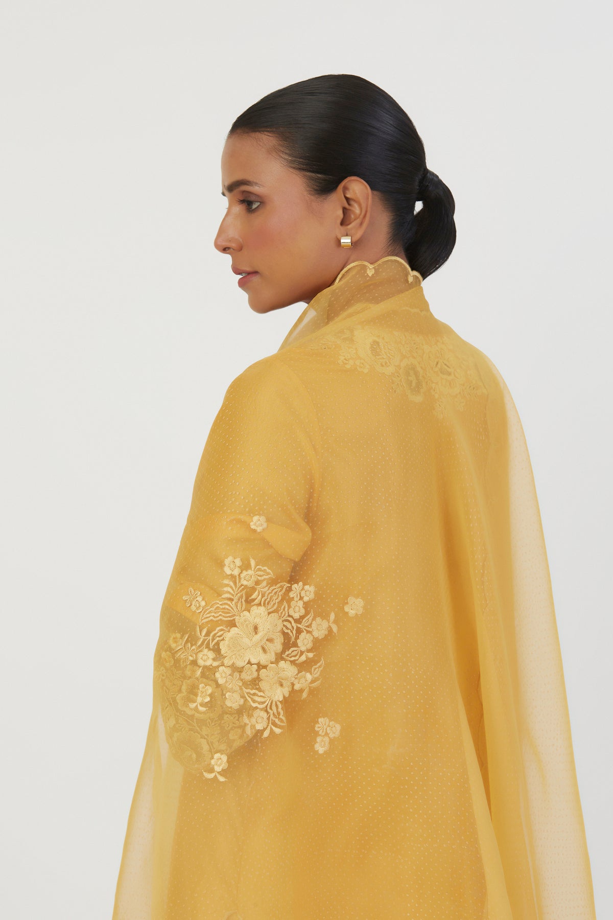 Yellow Nira Dupatta