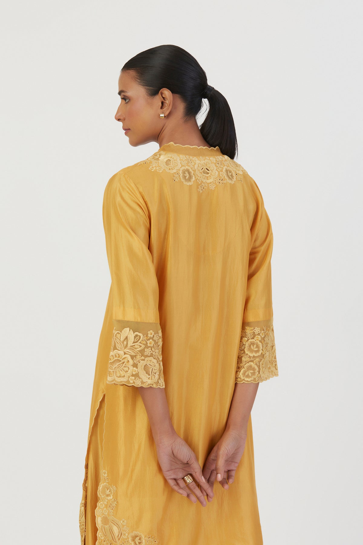 Yellow Isha Sharara Set