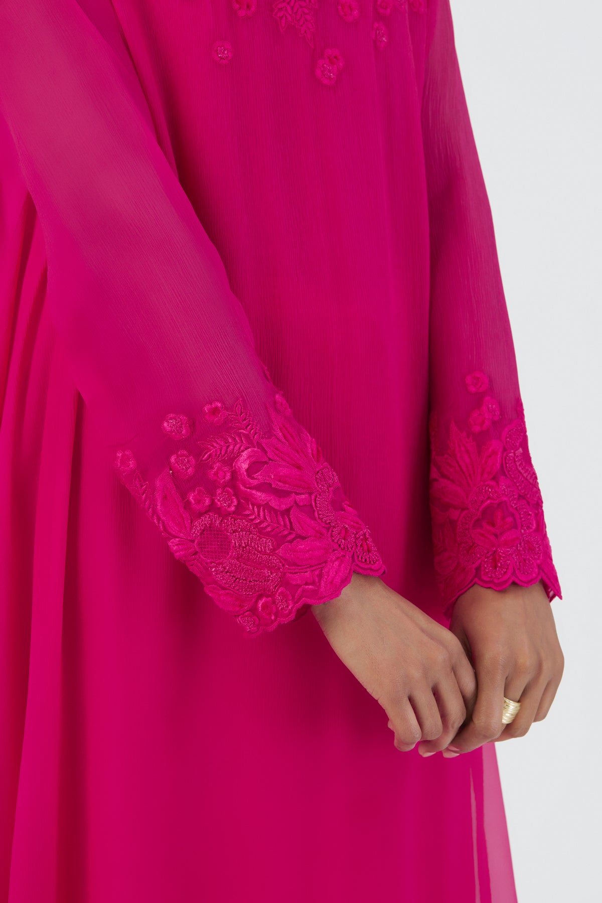 Fuschia Mehar Kurta Set