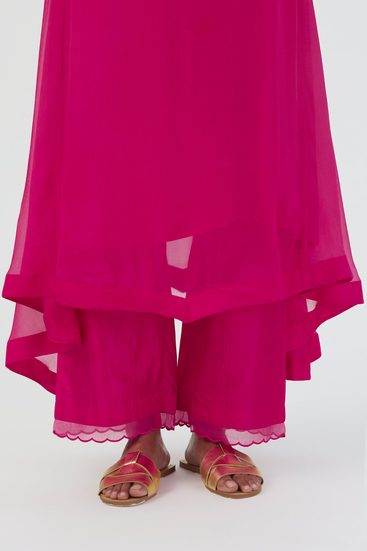 Fuschia Mehar Kurta Set