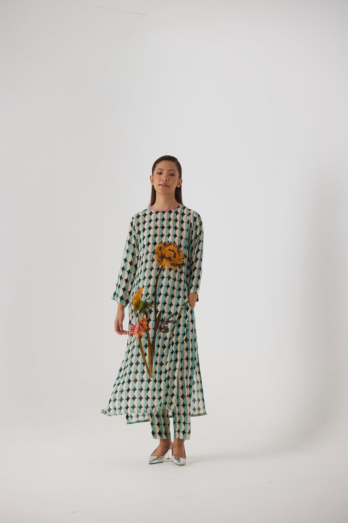 Gifu Long Kurta Set