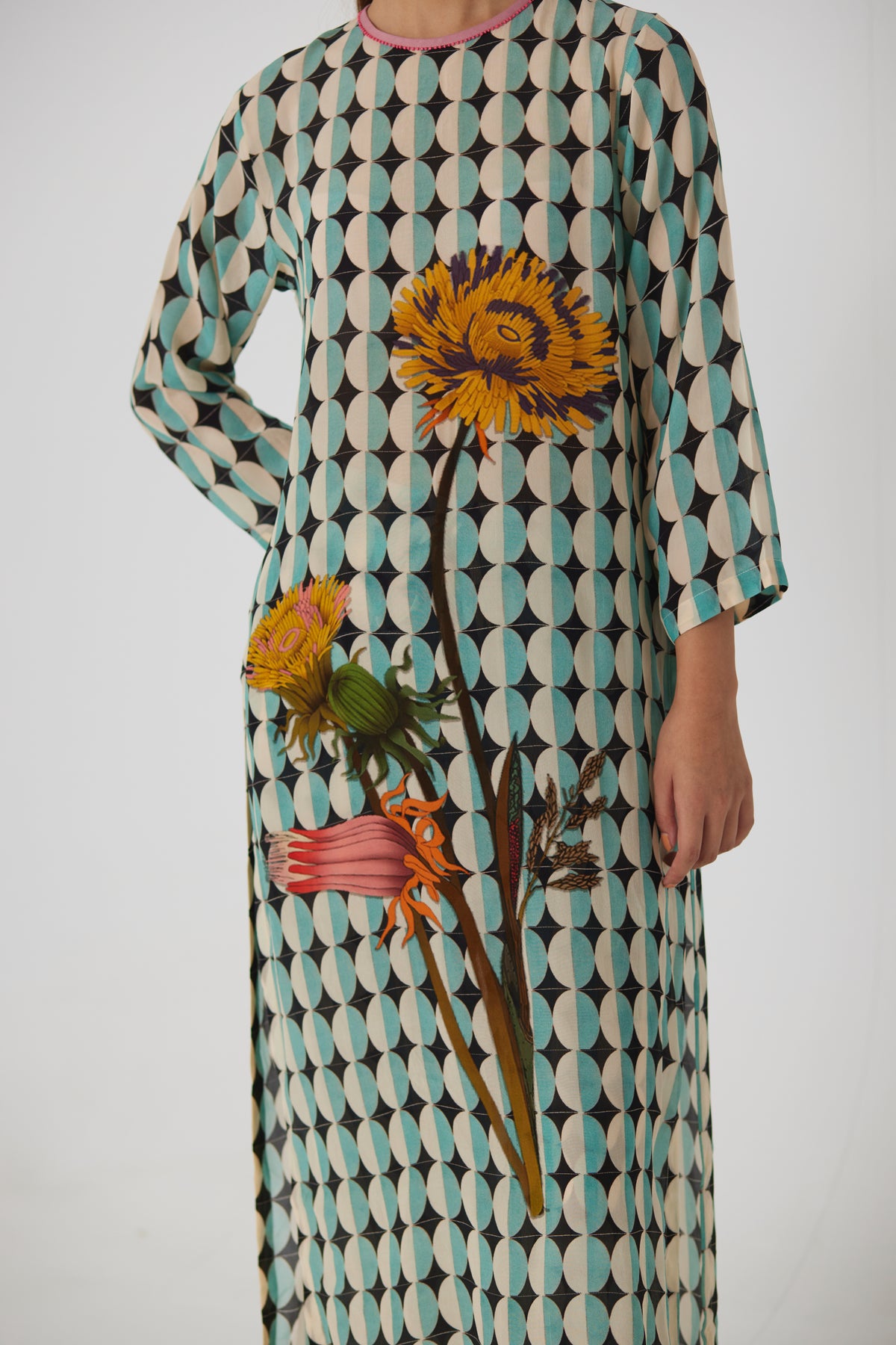 Gifu Long Kurta Set