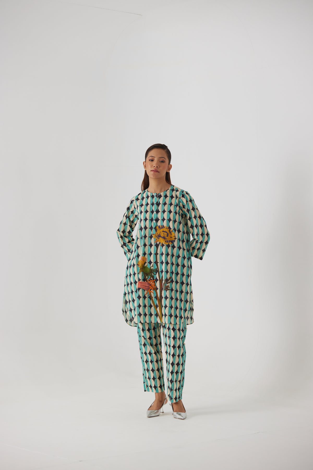 Gifu Short Cotton Kurta Set