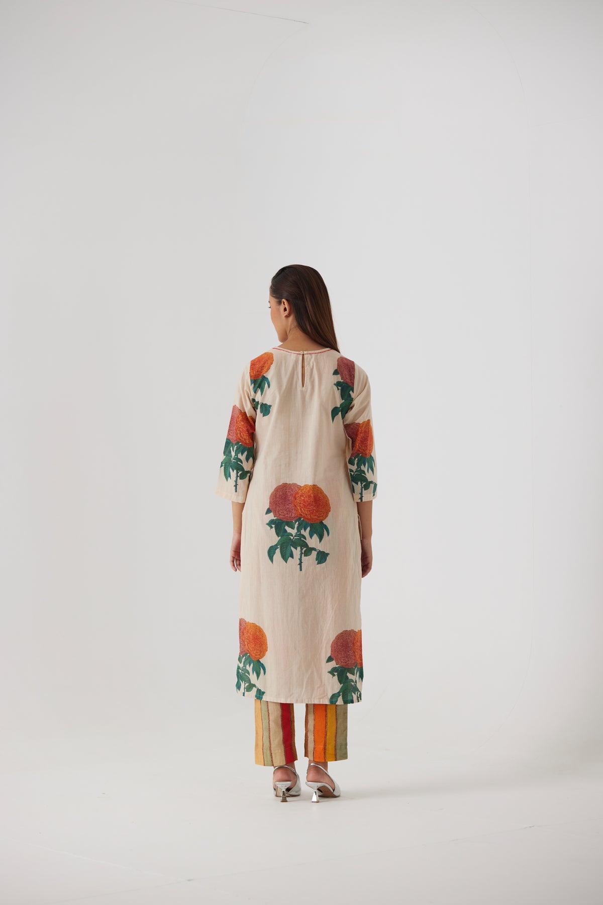 Marigold Long Kurta Set