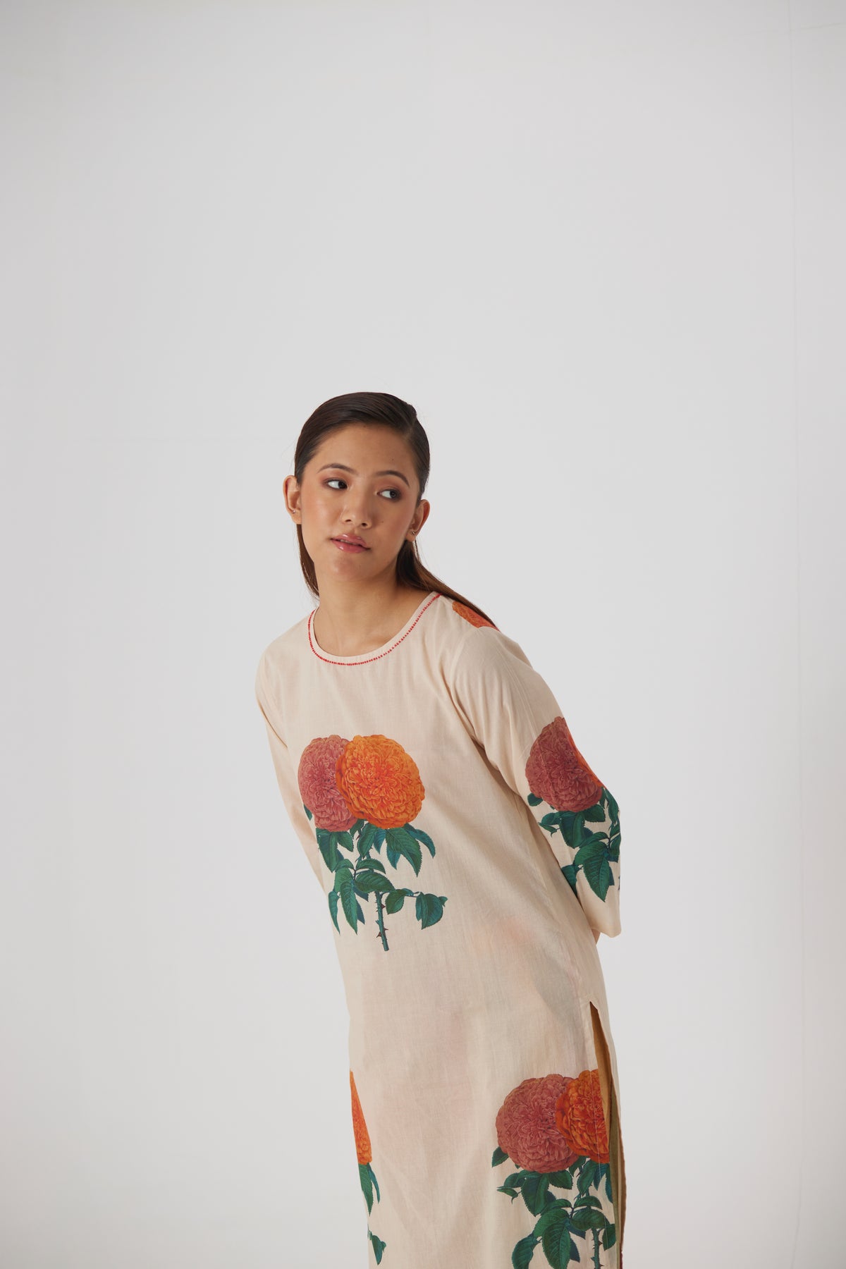 Marigold Long Kurta Set