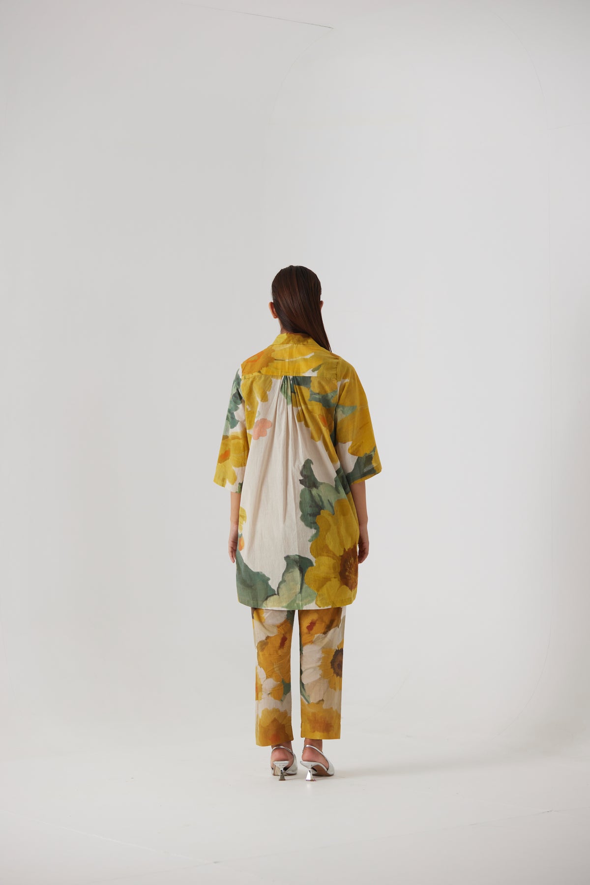 Mimosa Short Cotton Kurta Set