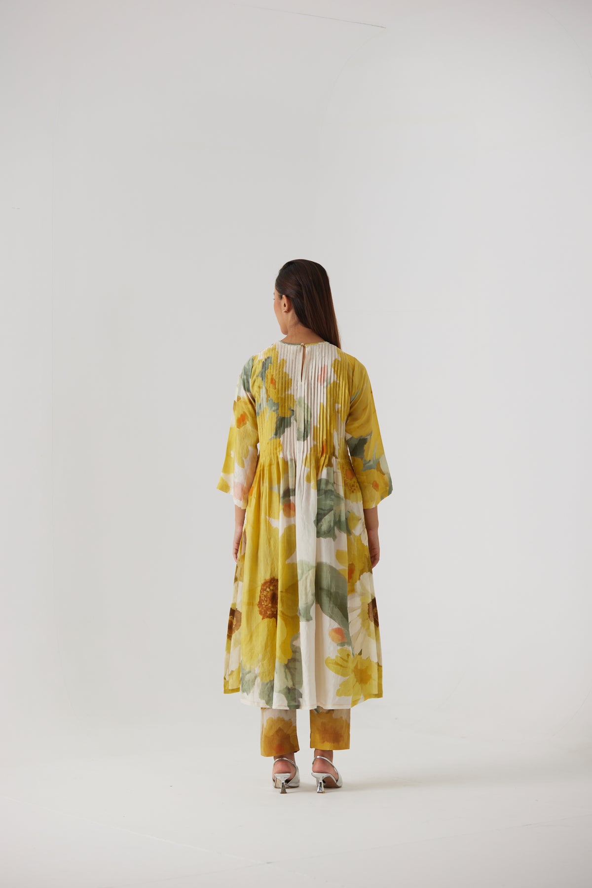 Mimosa Pintucks Kurta Set