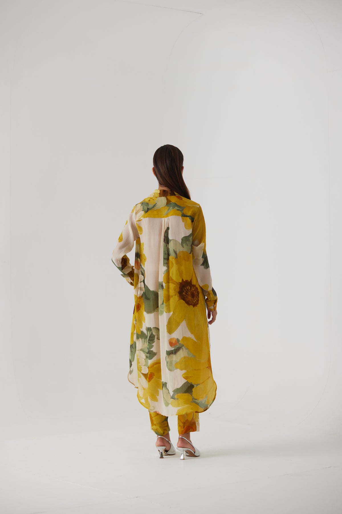 Mimosa Wrap Kurta Set
