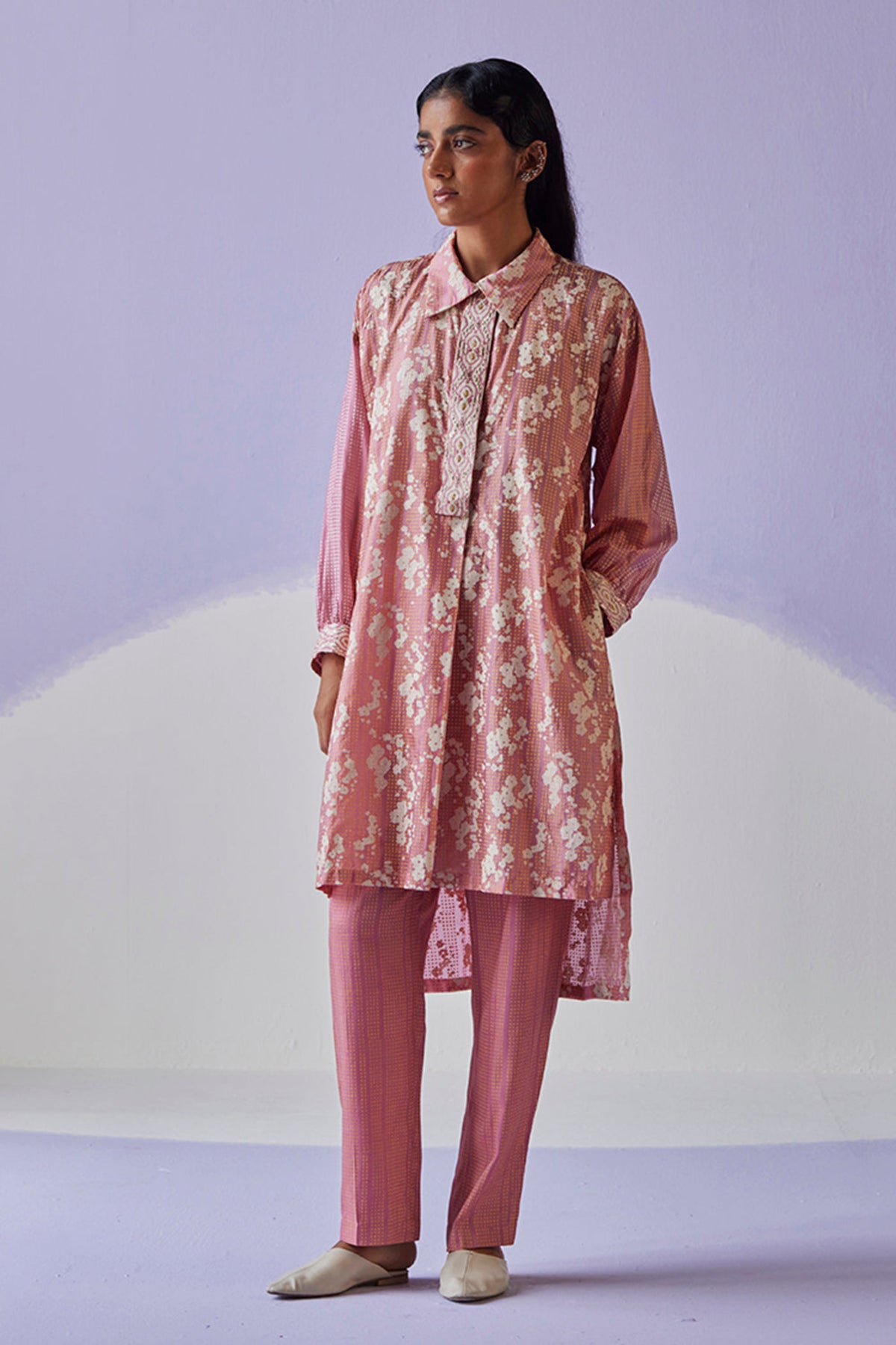 Rose Pink Kurta Set