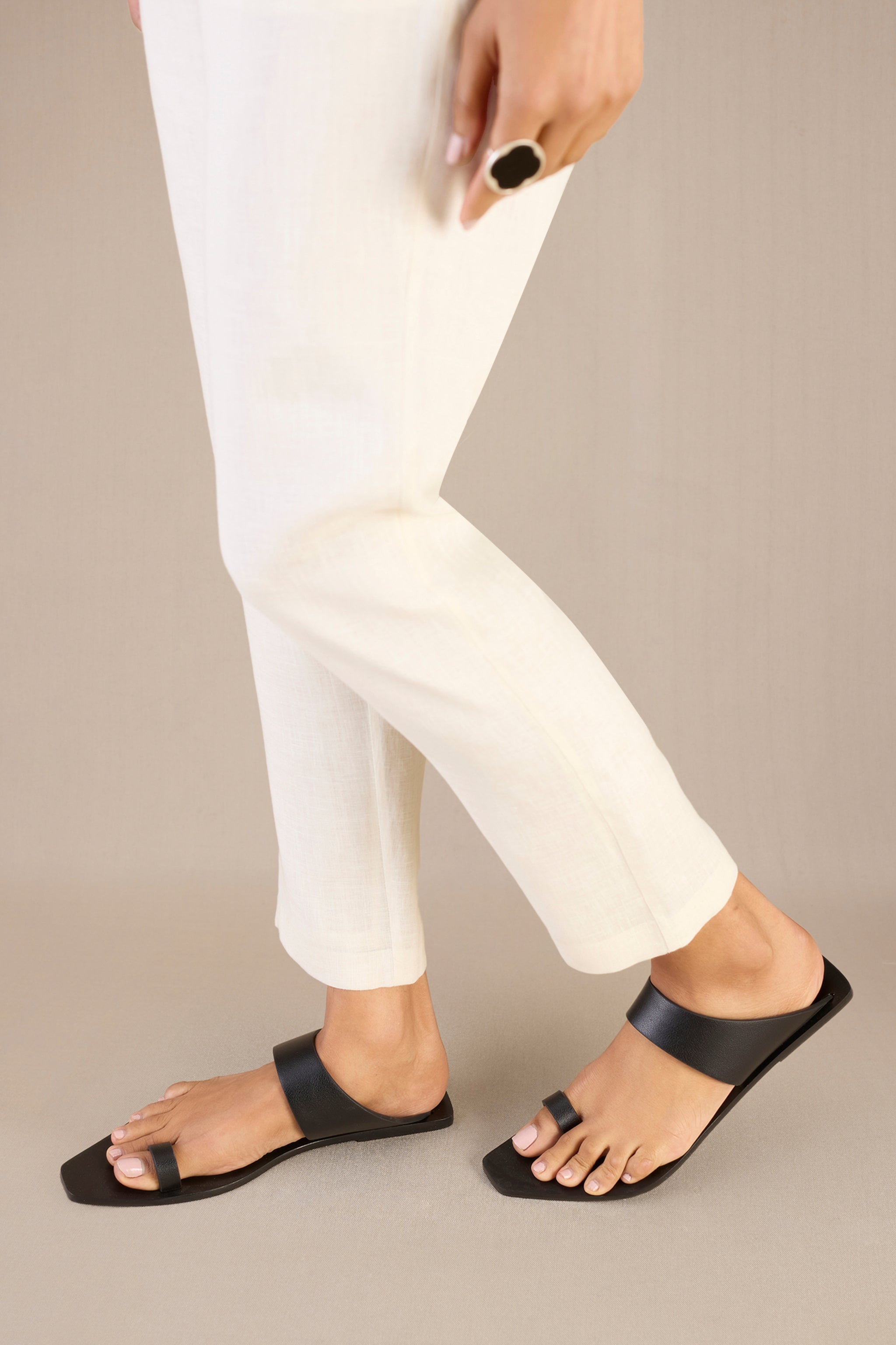 AMPM Accessories Thea Slip Ons Black Elahe