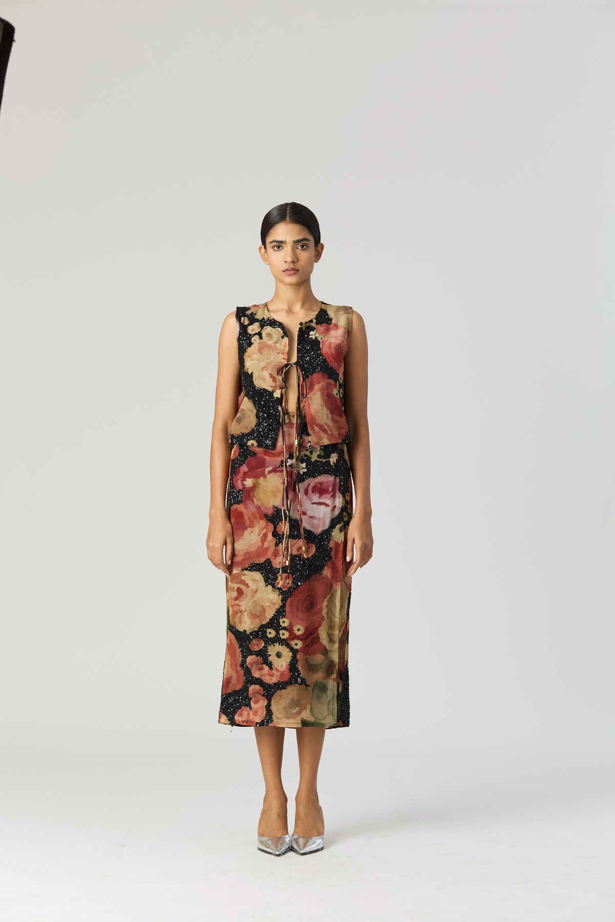 Rosalia Embroidered Top &amp; Skirt