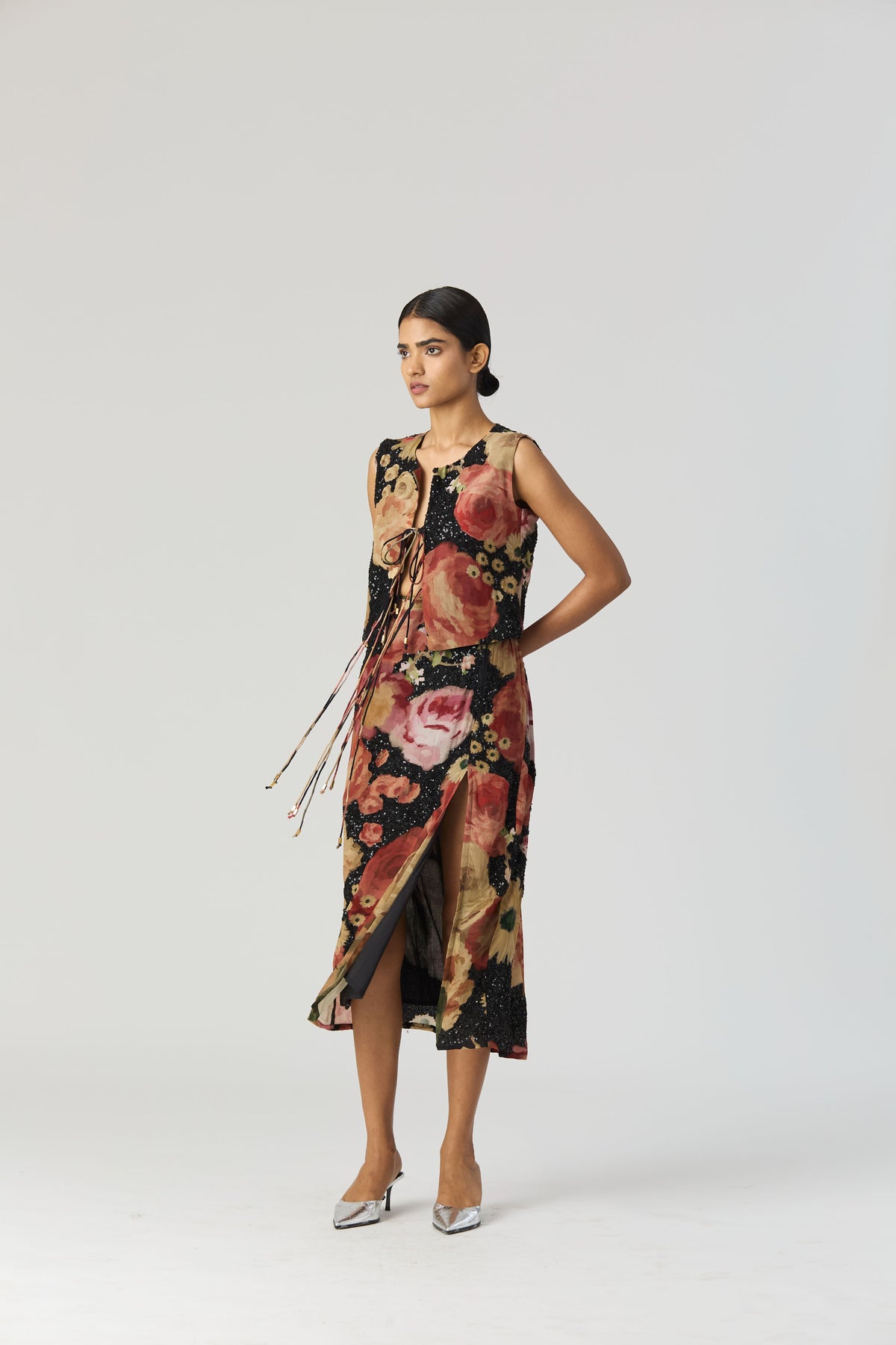 Rosalia Embroidered Top &amp; Skirt