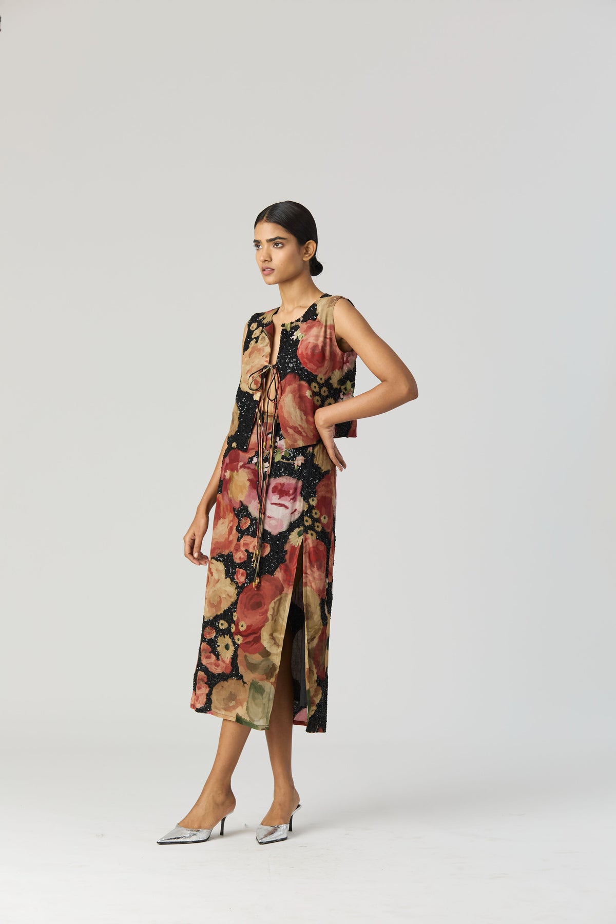 Rosalia Embroidered Top &amp; Skirt