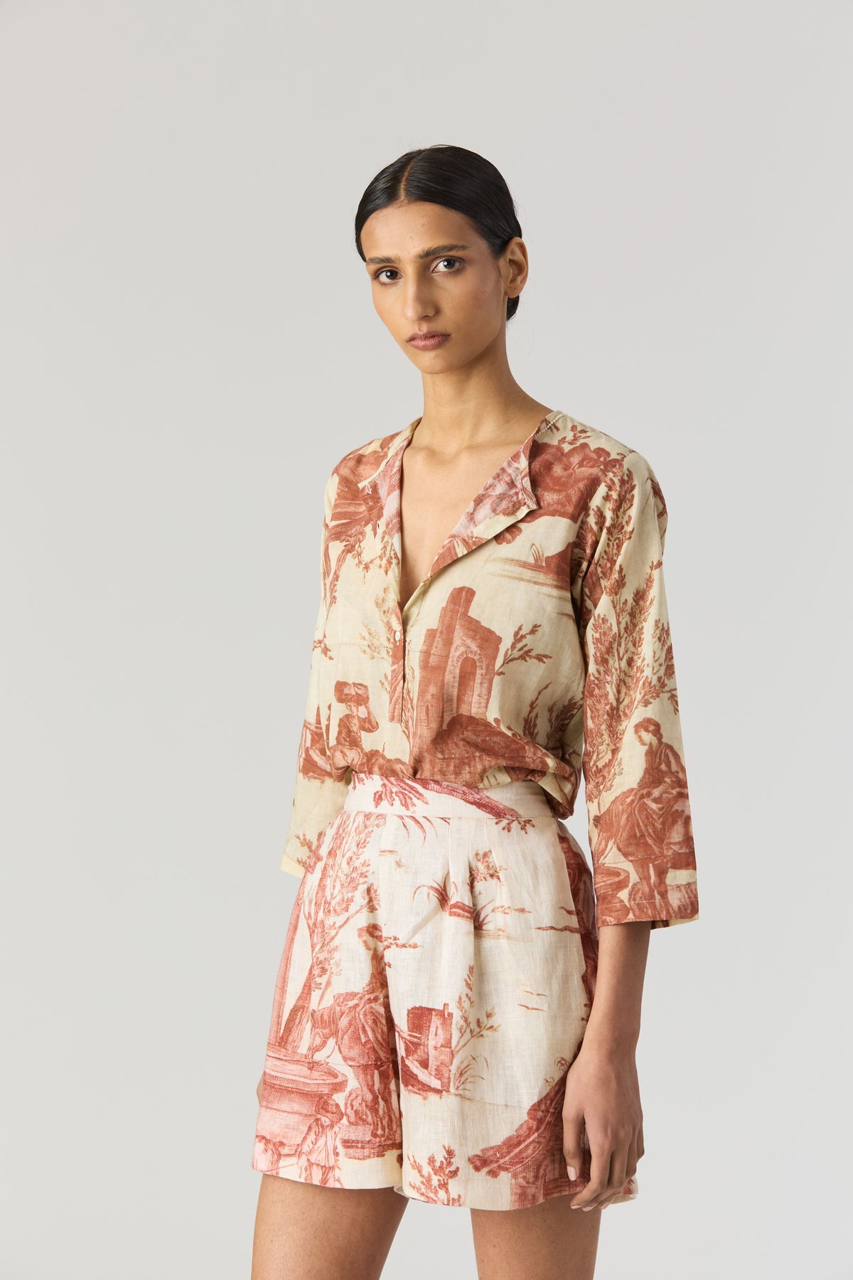 Cabridet Blazer, Shirt &amp; Shorts Set
