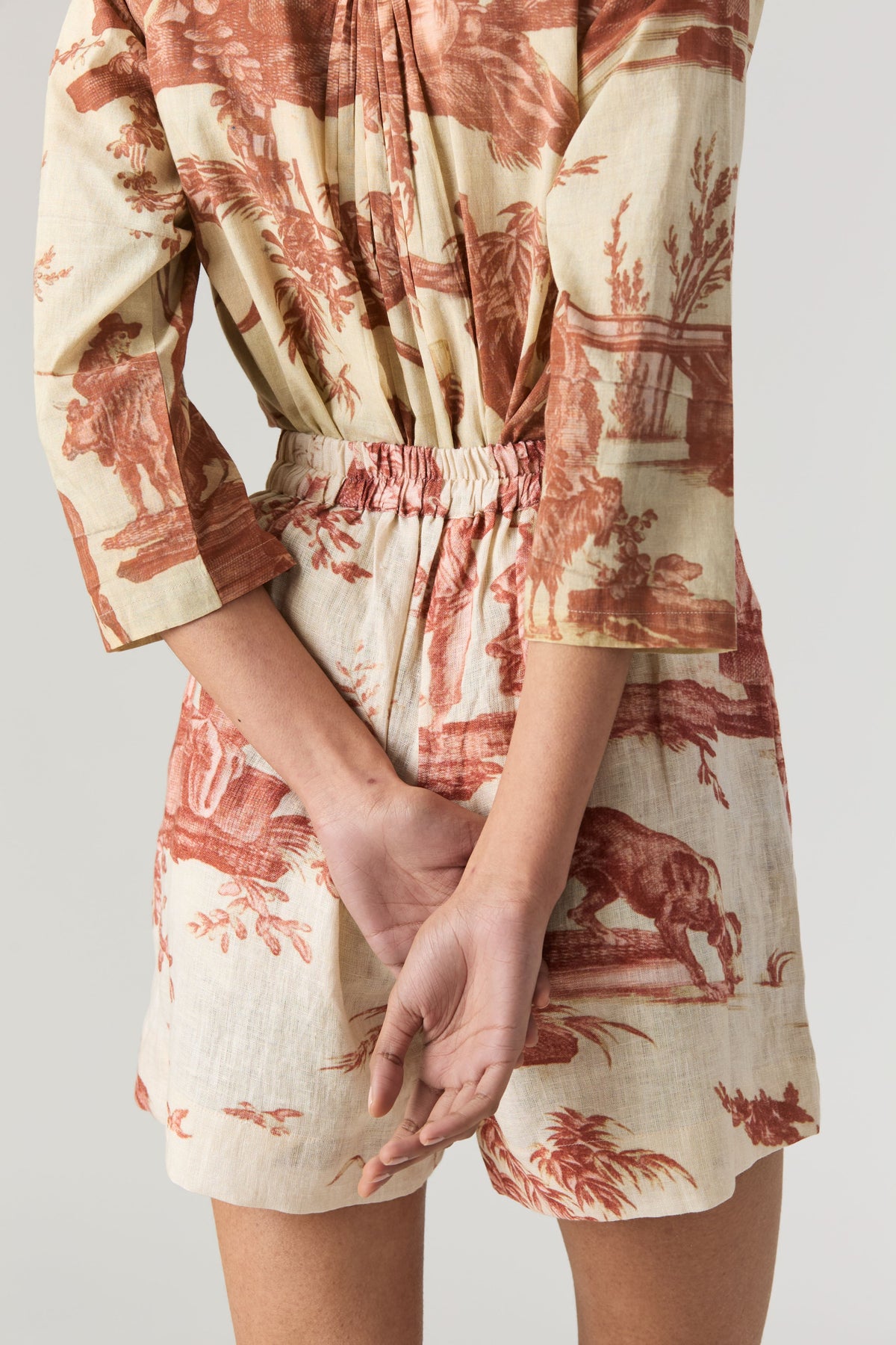 Cabridet Blazer, Shirt &amp; Shorts Set