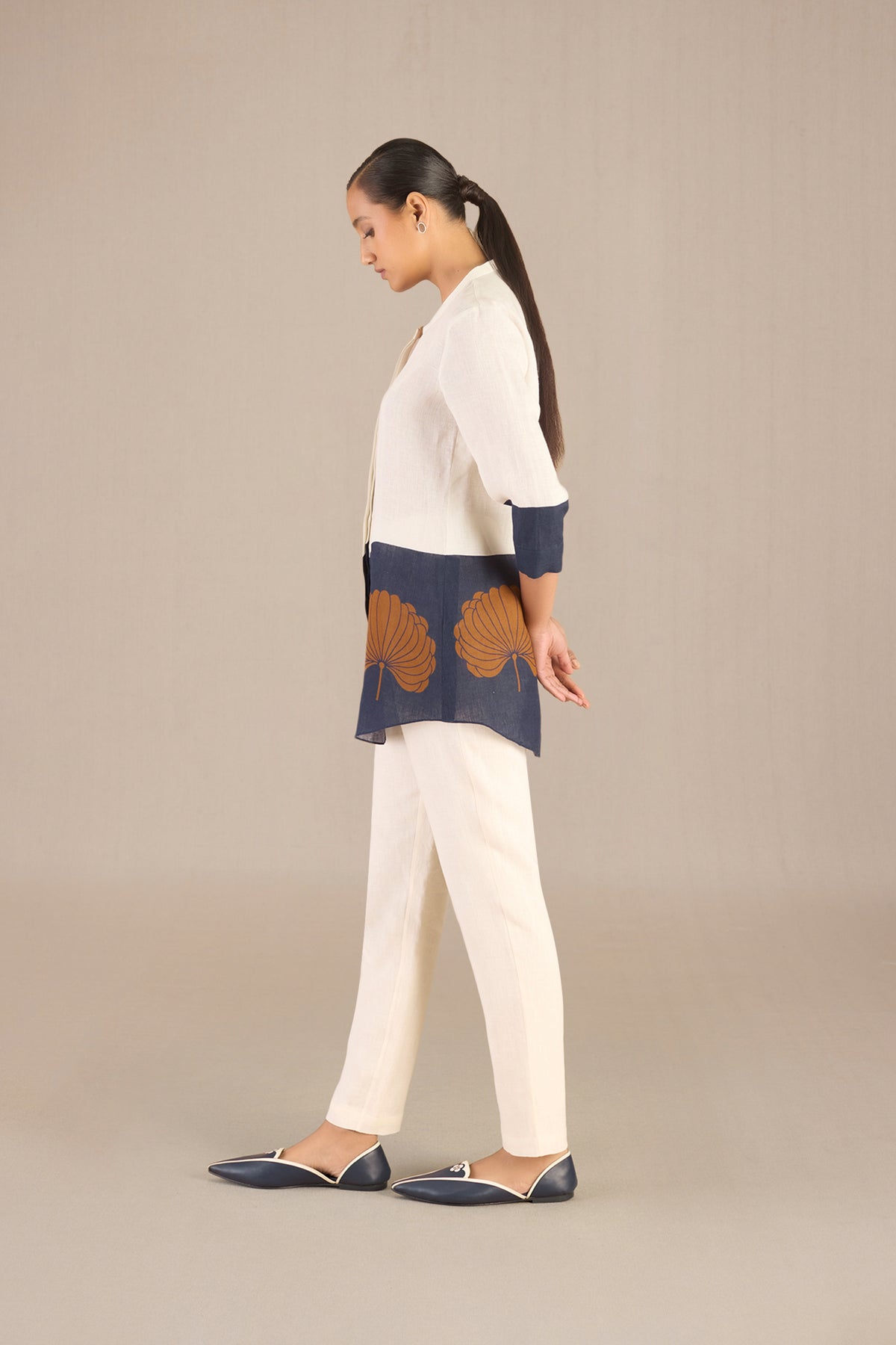 Ivory Lubnah Shirt Set