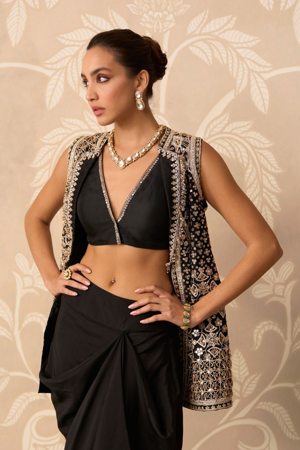 Aaina Jacket Skirt Set