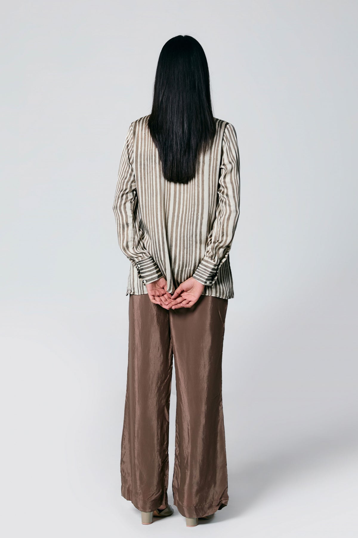 Ajrakh Diagonal Stripes Co-ord Set
