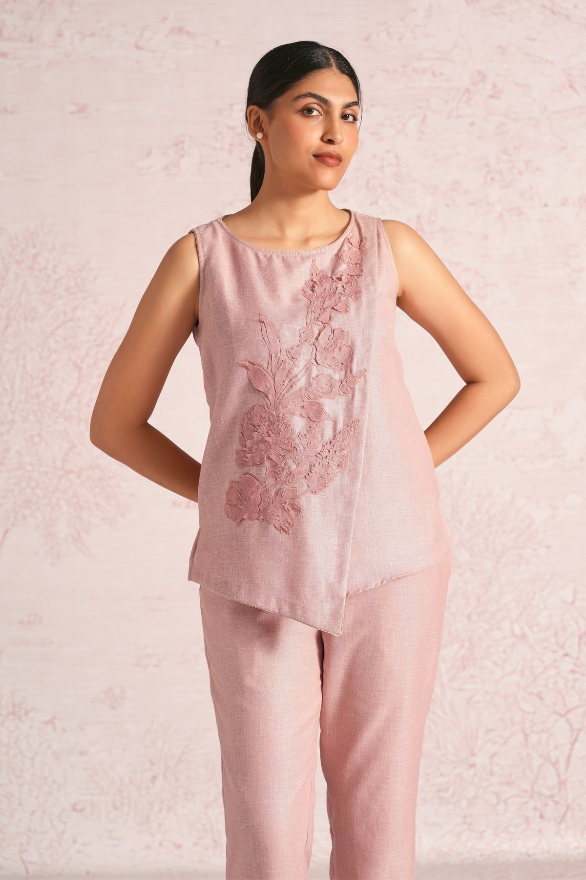 Angle Blush Top