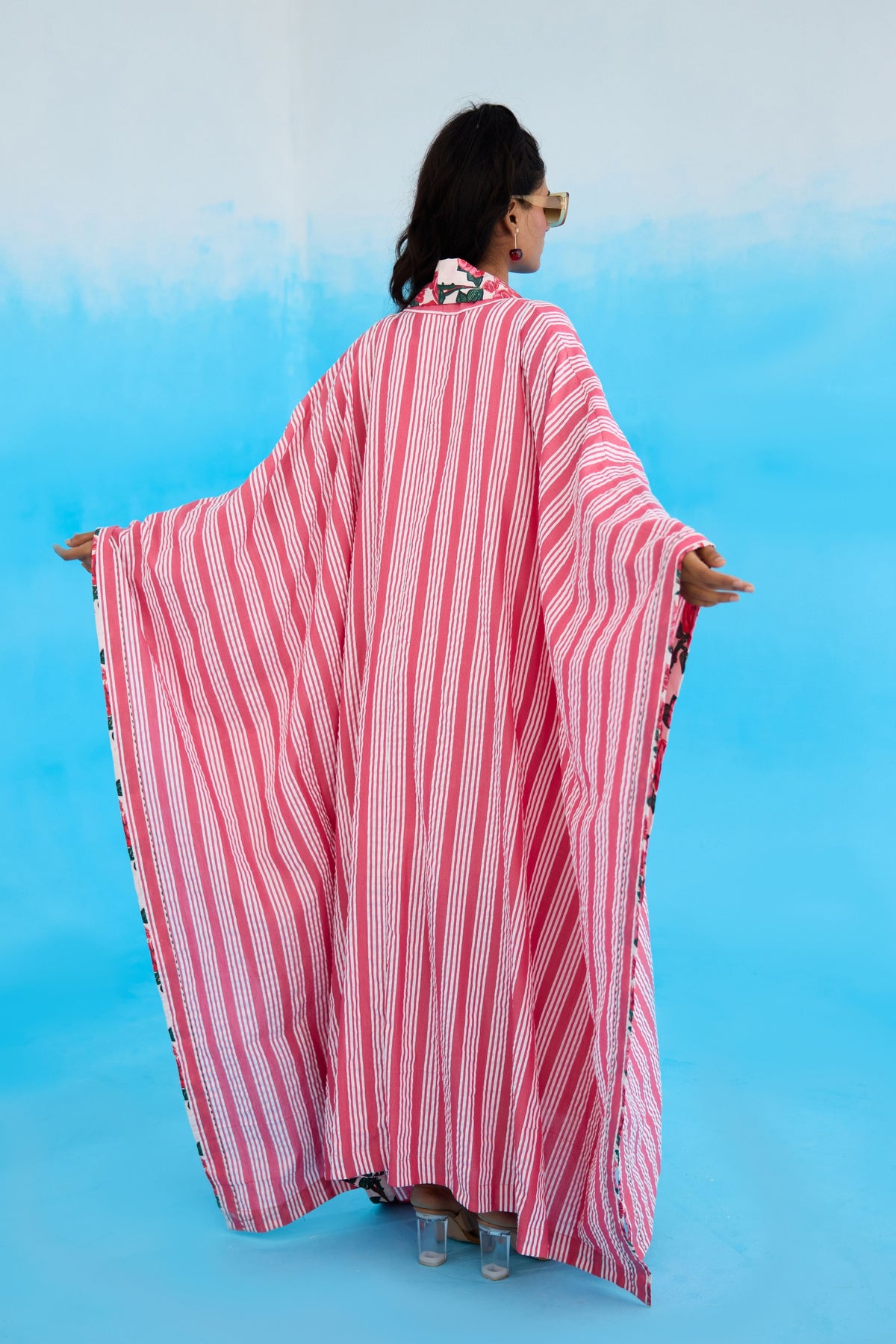 Pink Stripes Overgarment