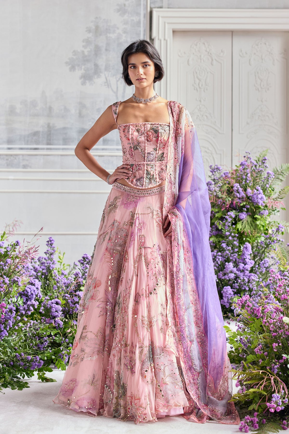 Izel Lehenga Set