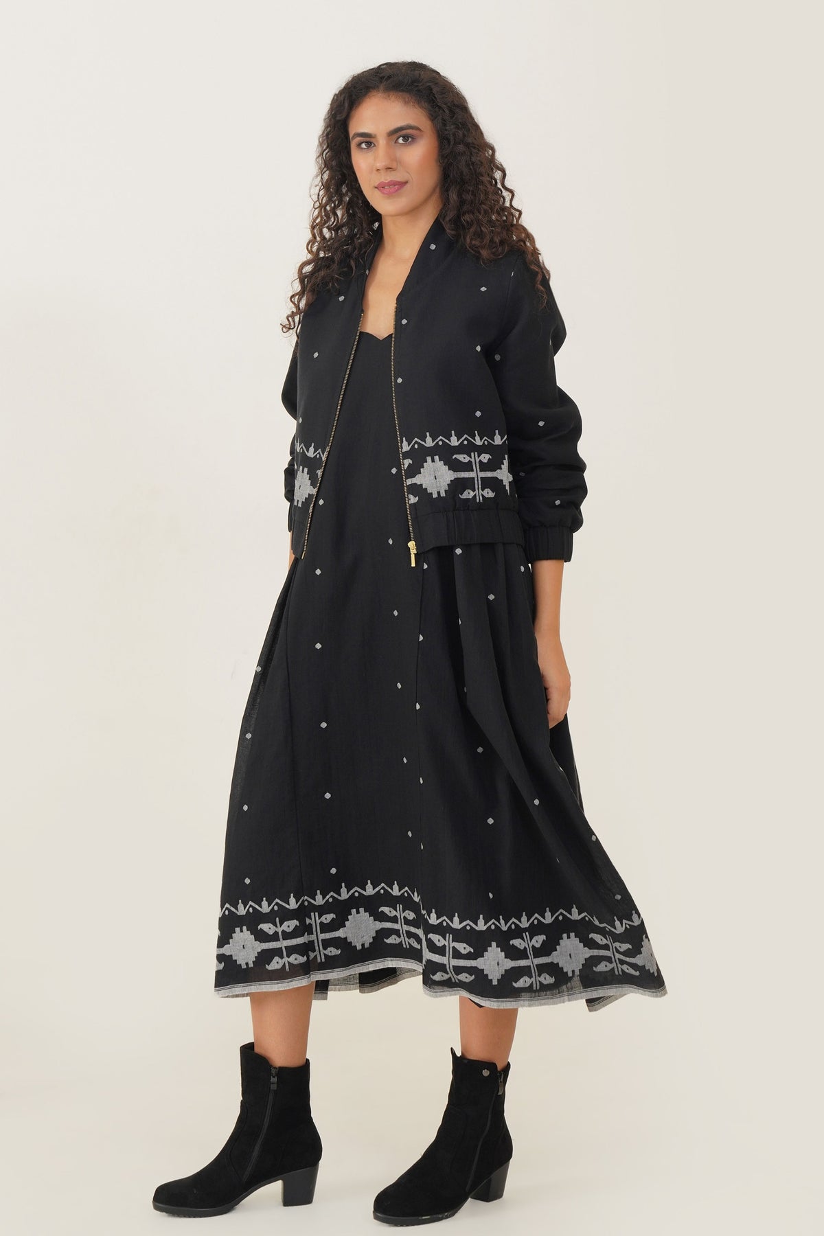 Black Sahara Co-ord Set