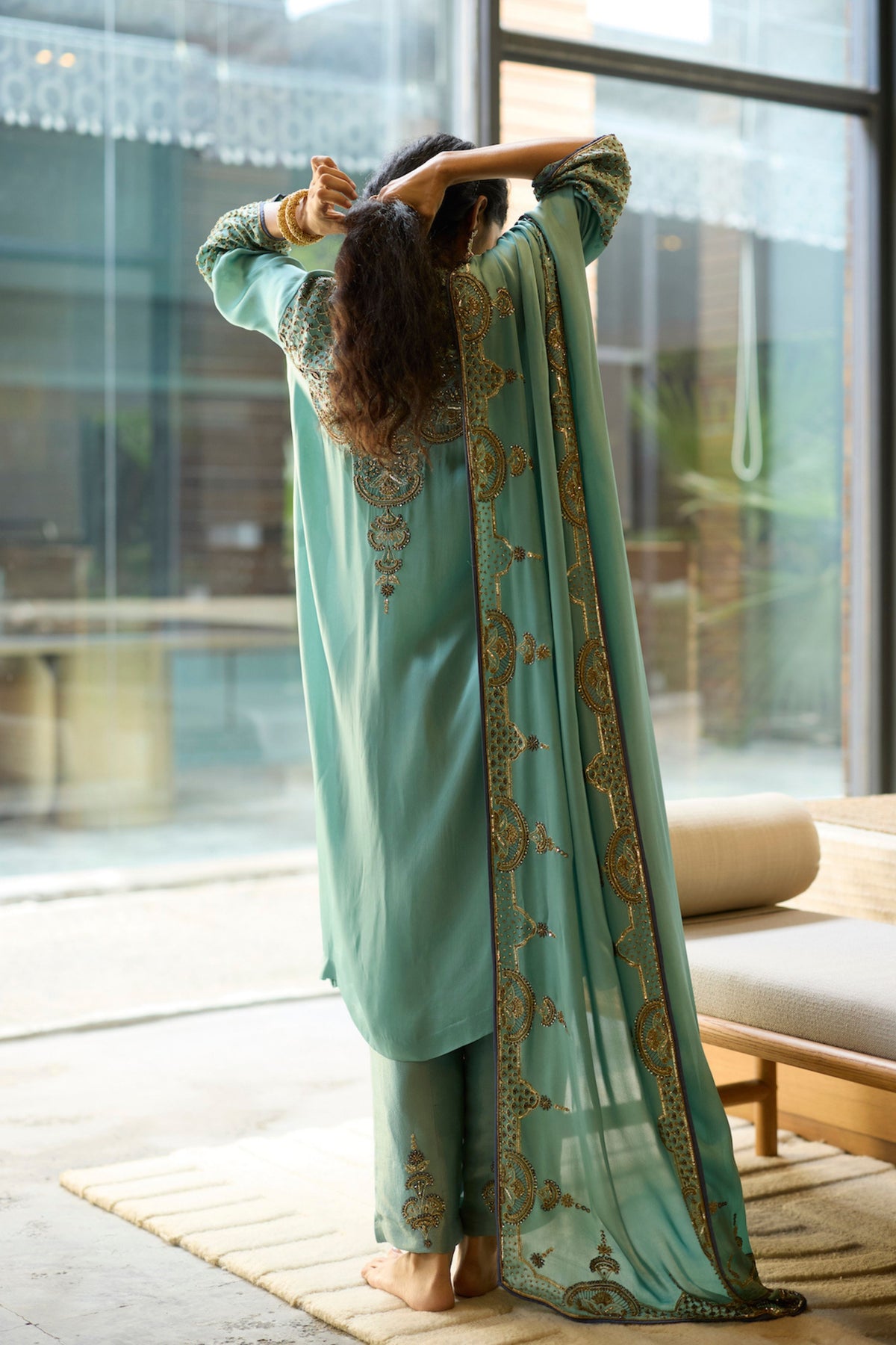 Blue Prana Kurta Set