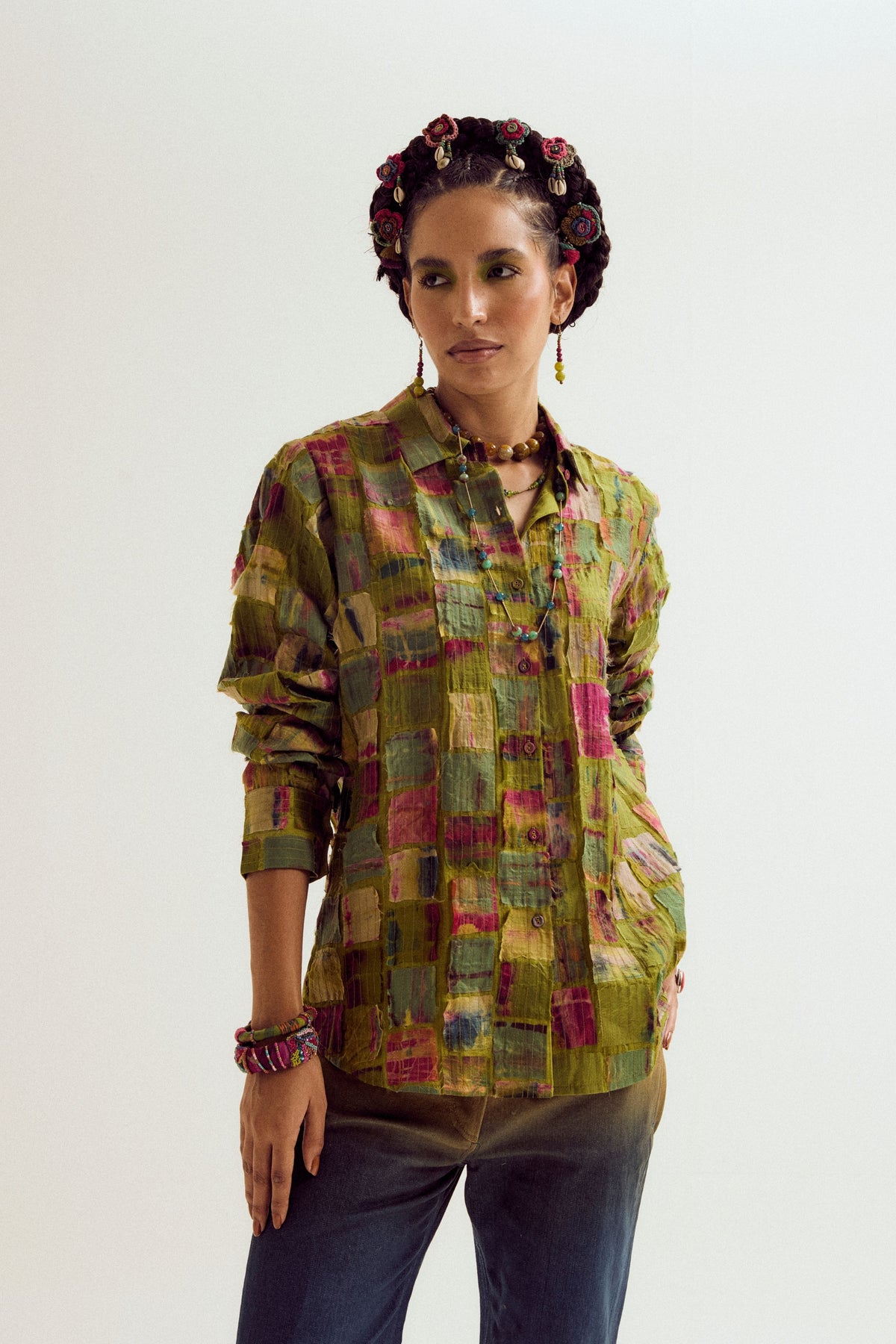 Green Cosmos Shirt