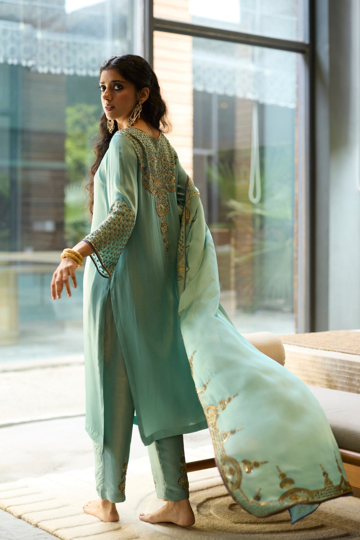 Blue Prana Kurta Set