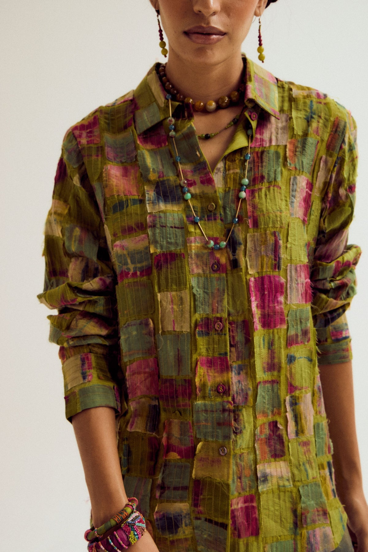Green Cosmos Shirt