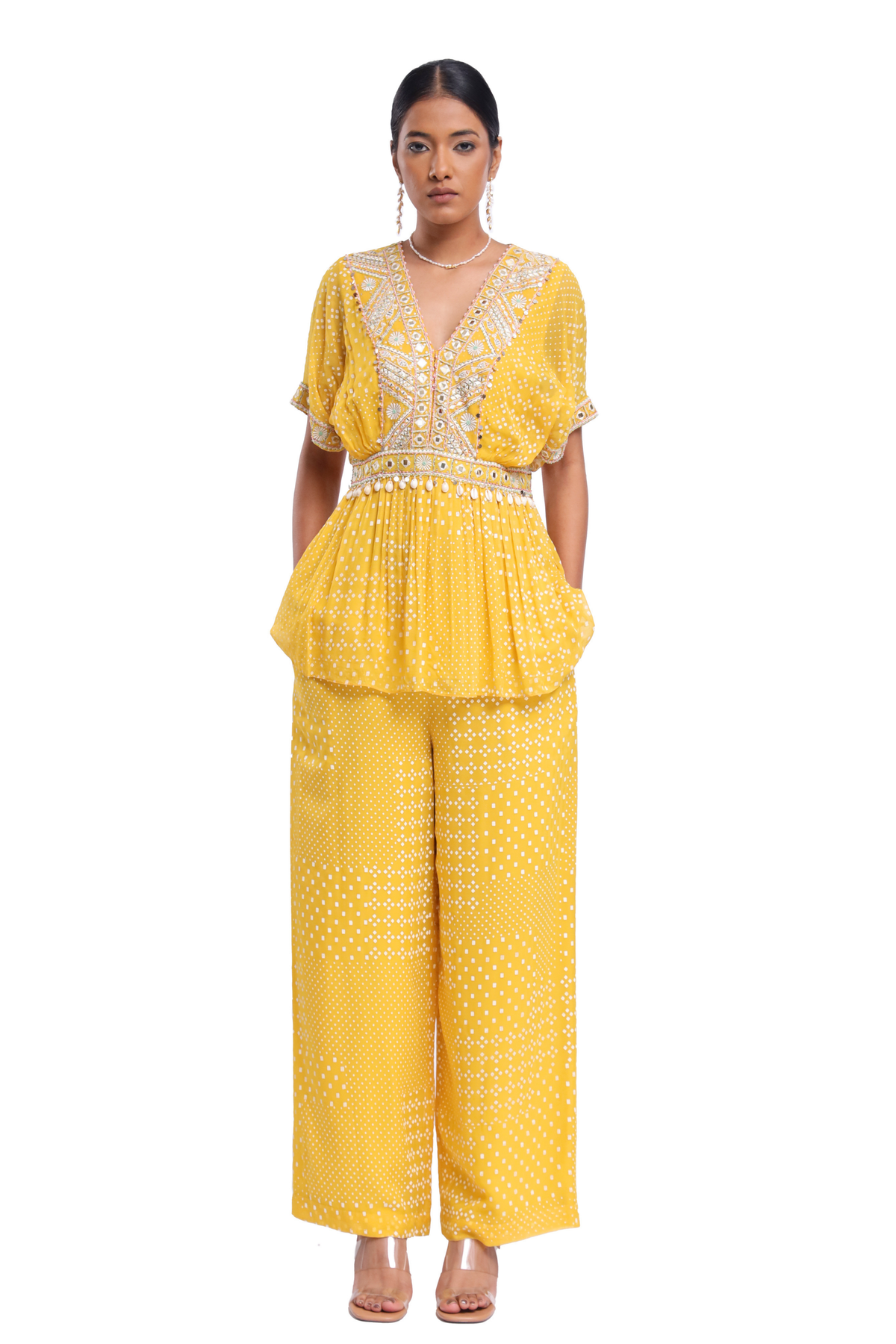 Yellow Asil Set