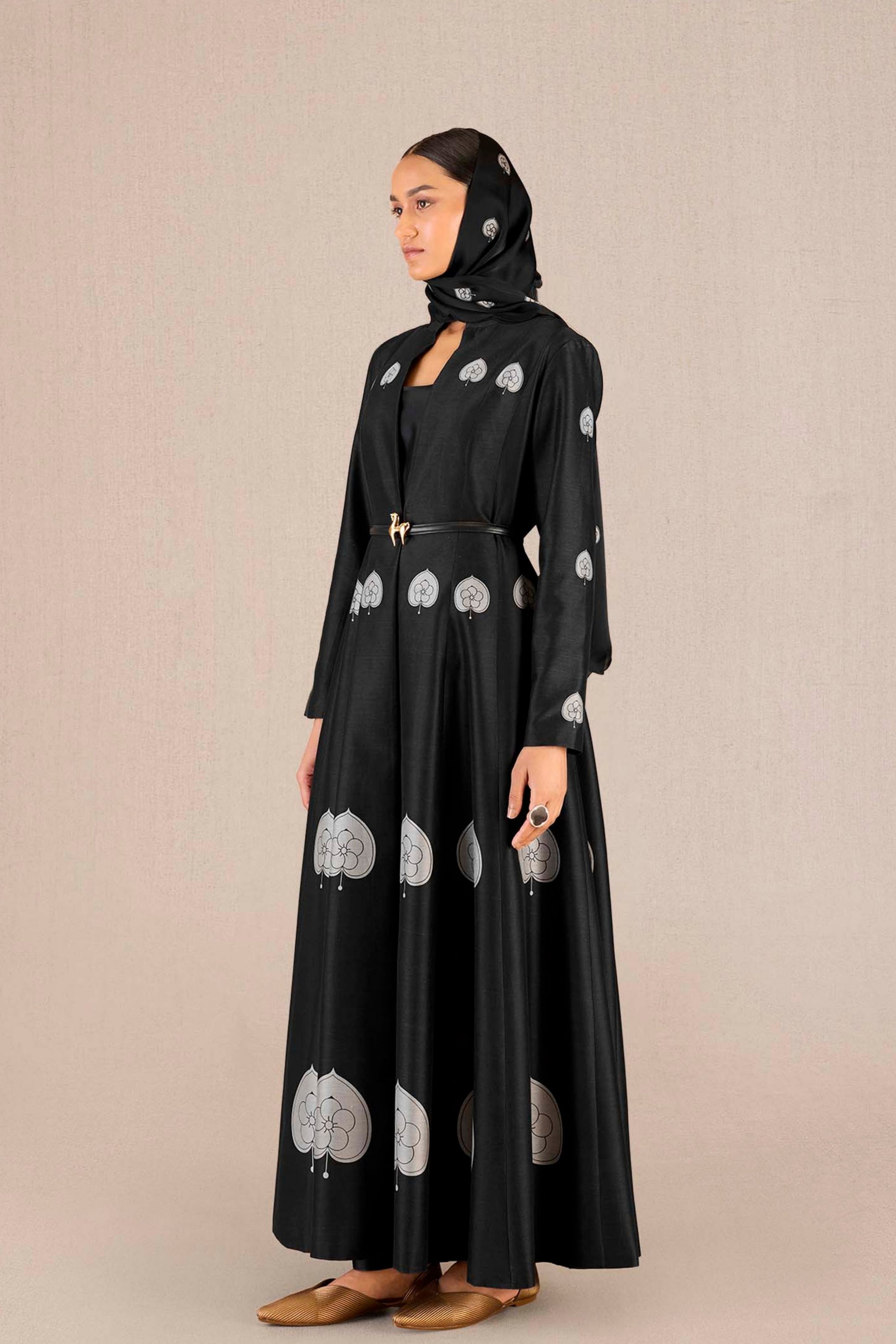 AMPM - Aresha Jacket Set In Black - Elahe