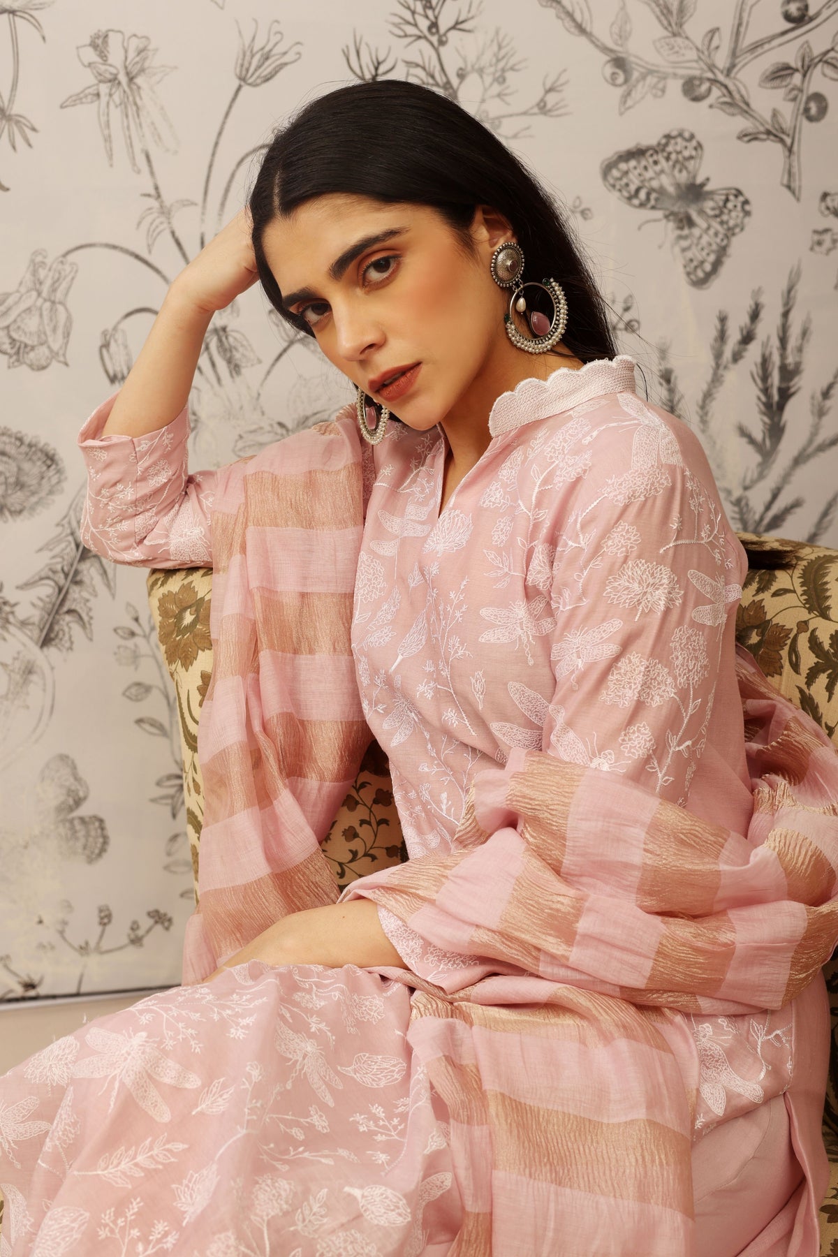 Gulma Pink Kurta Set
