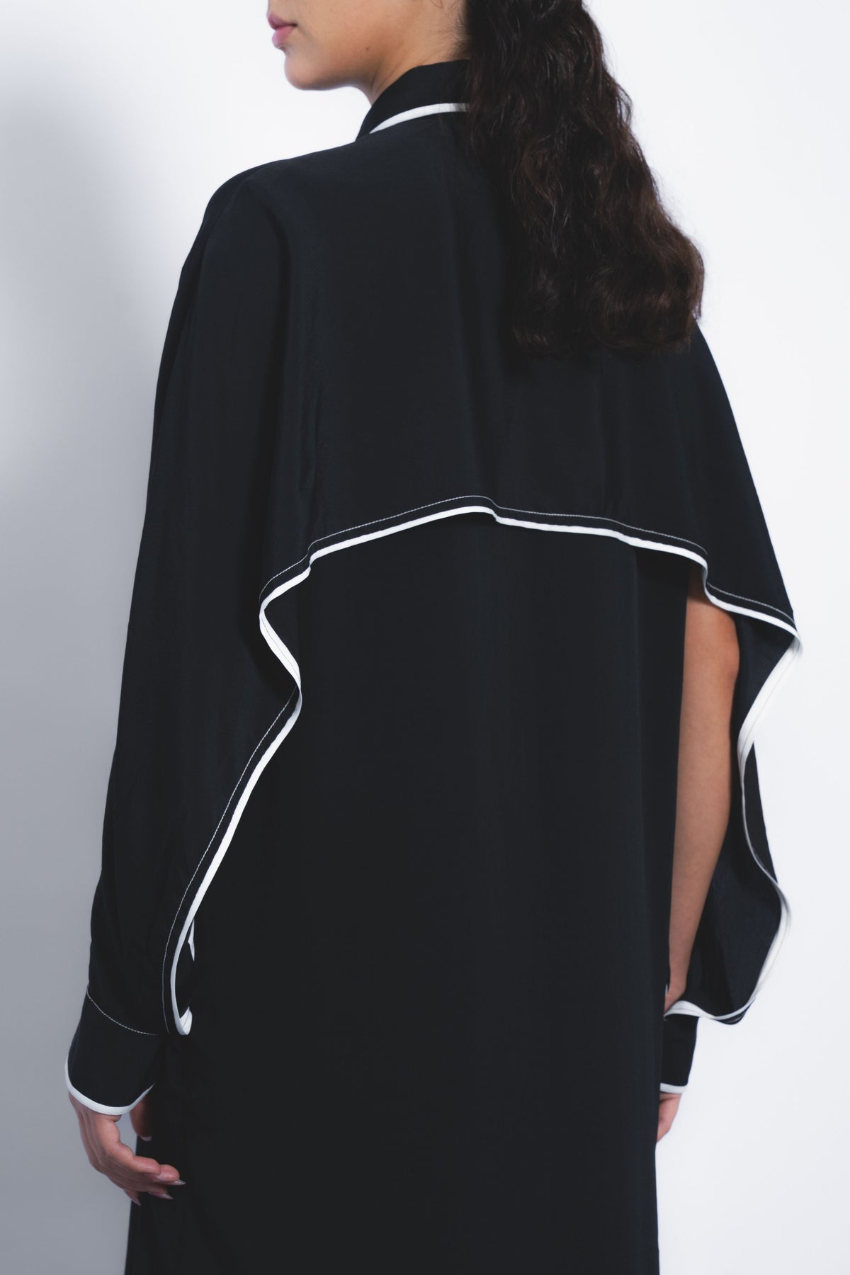 Elian Crepe Shirt Dress