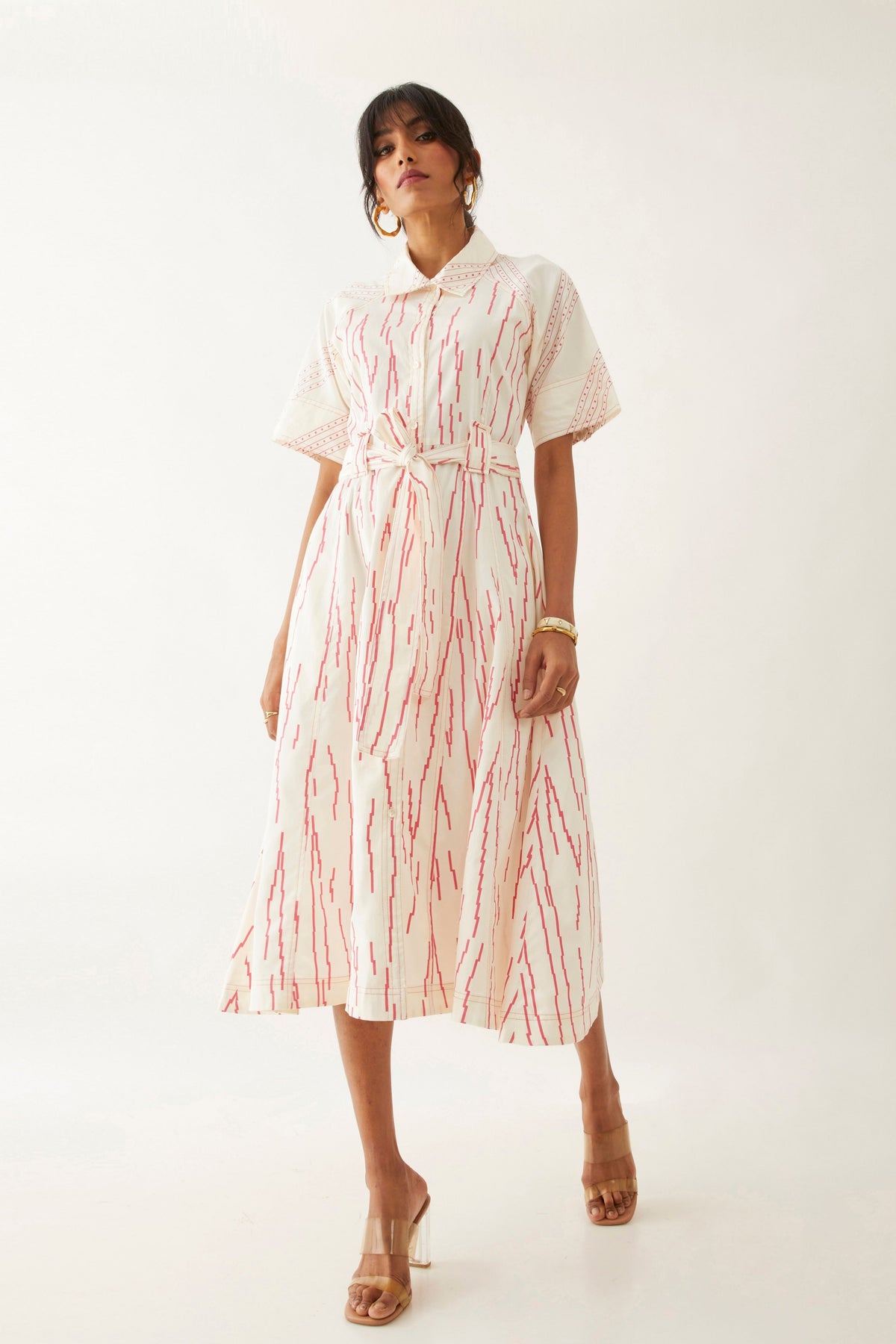 Plume Off White Dress