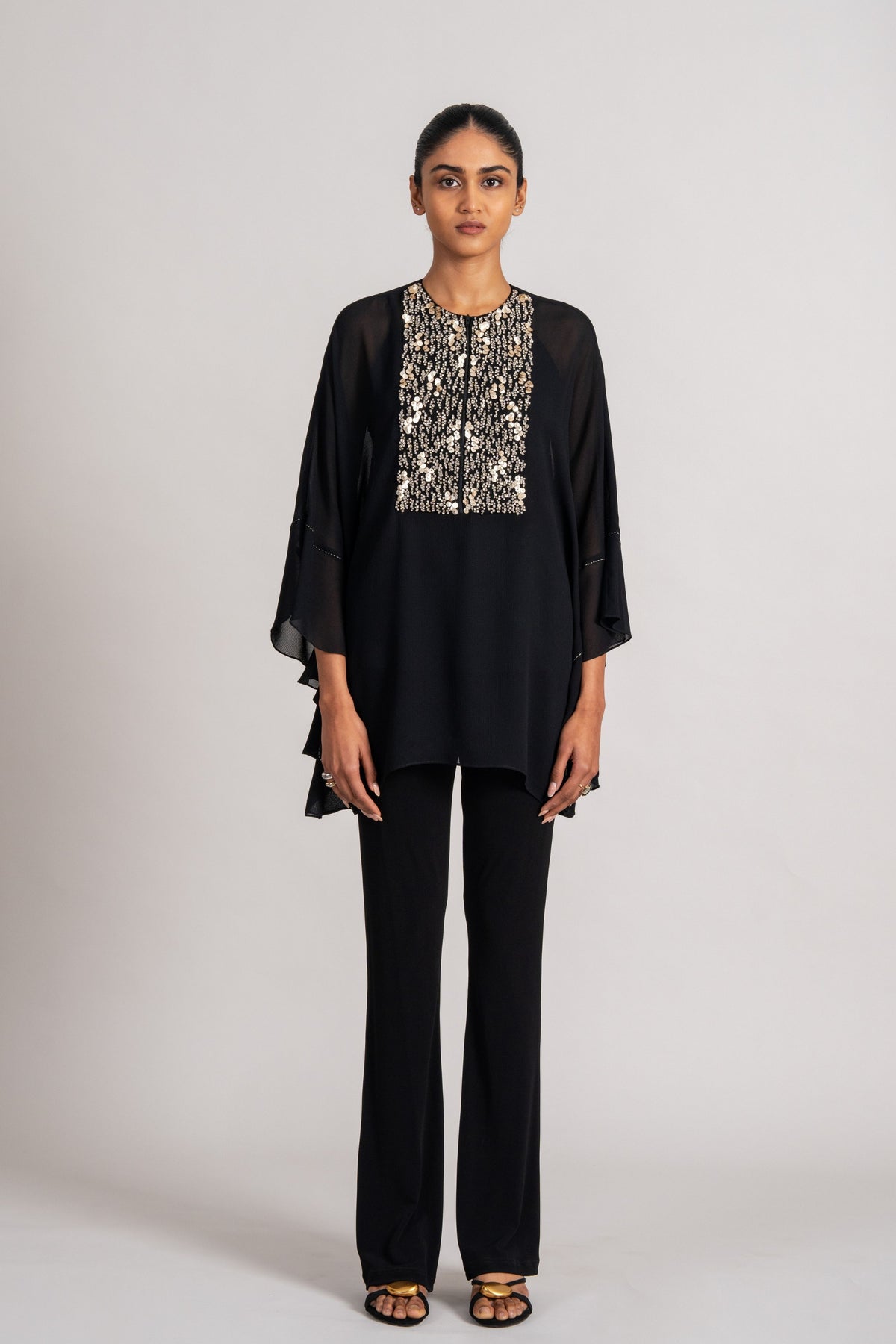 Cosmic Dust Frill Tunic Set