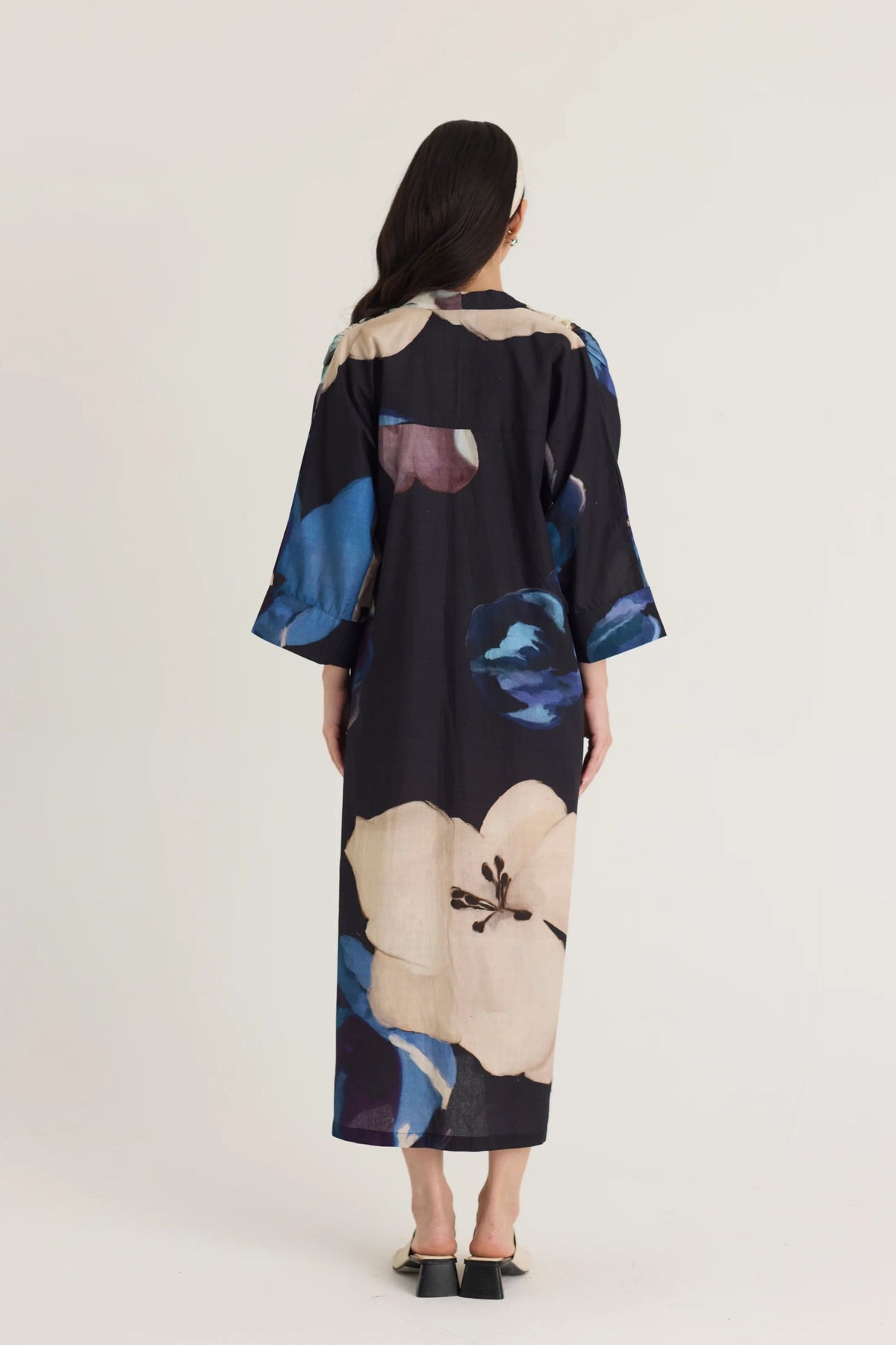 Rocco Drawstring Kaftan Dress