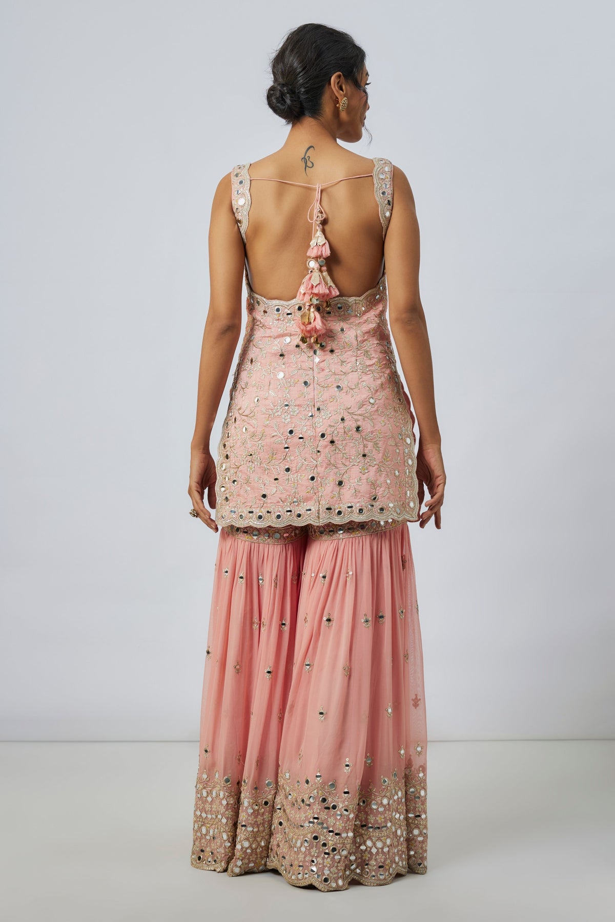 Pink Soneera Sharara Set