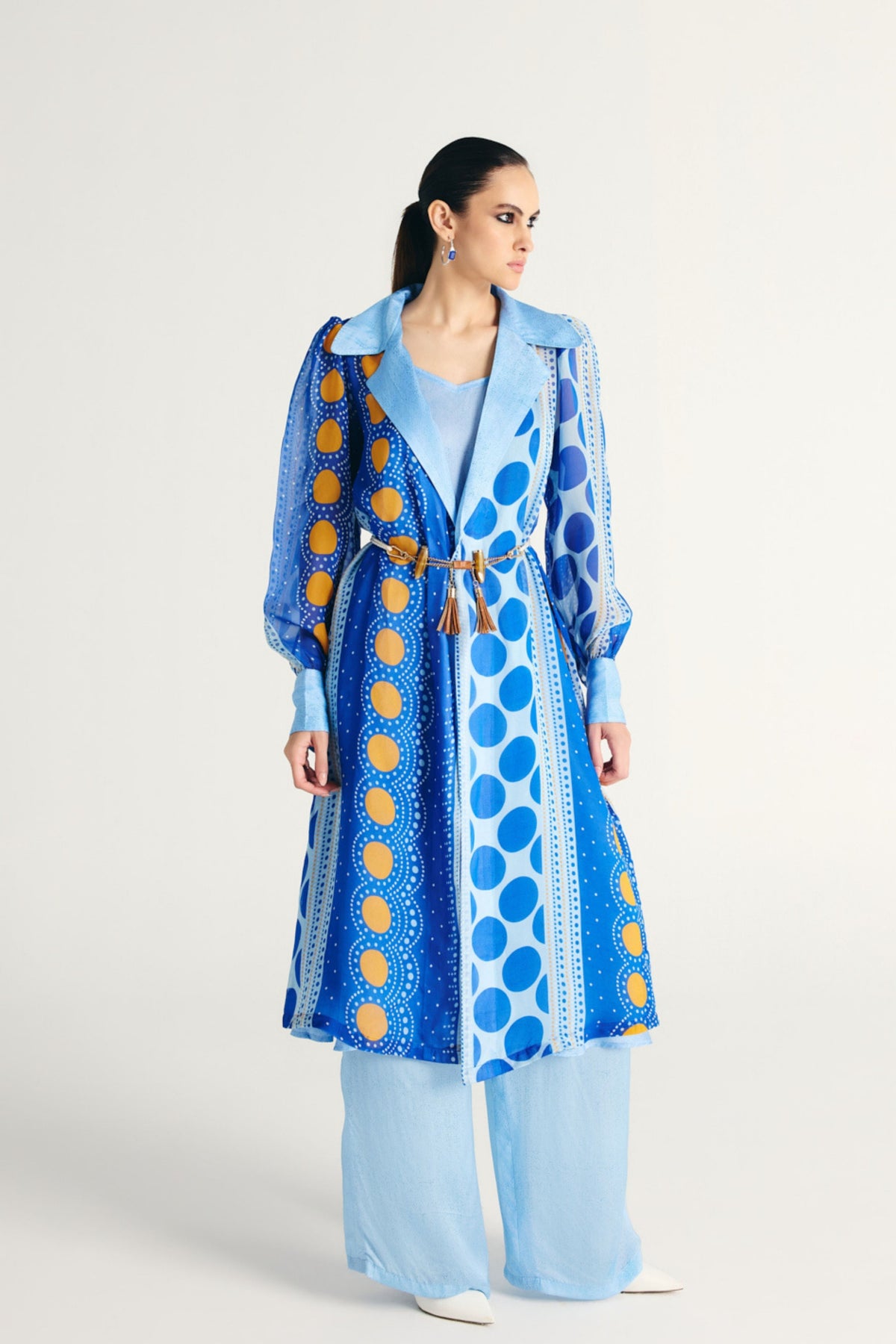 Najwa Trench Coat Set
