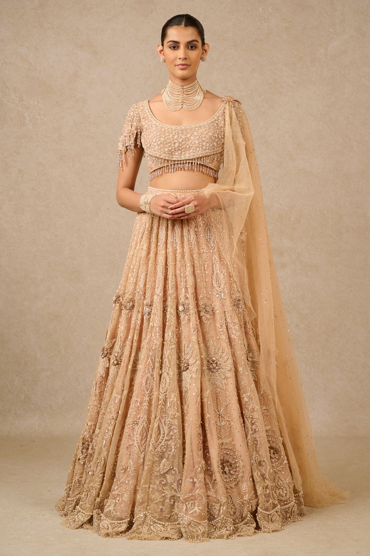 Blush Kalidar Lehenga