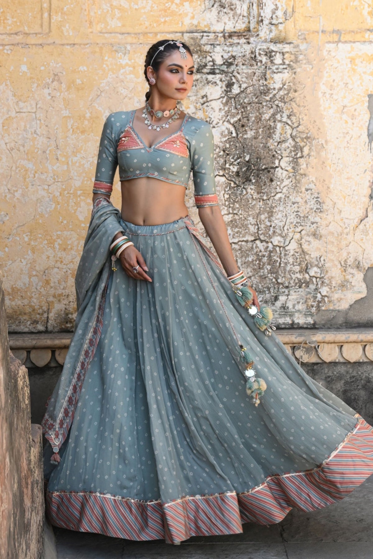 Badal Mahal Lehenga Set