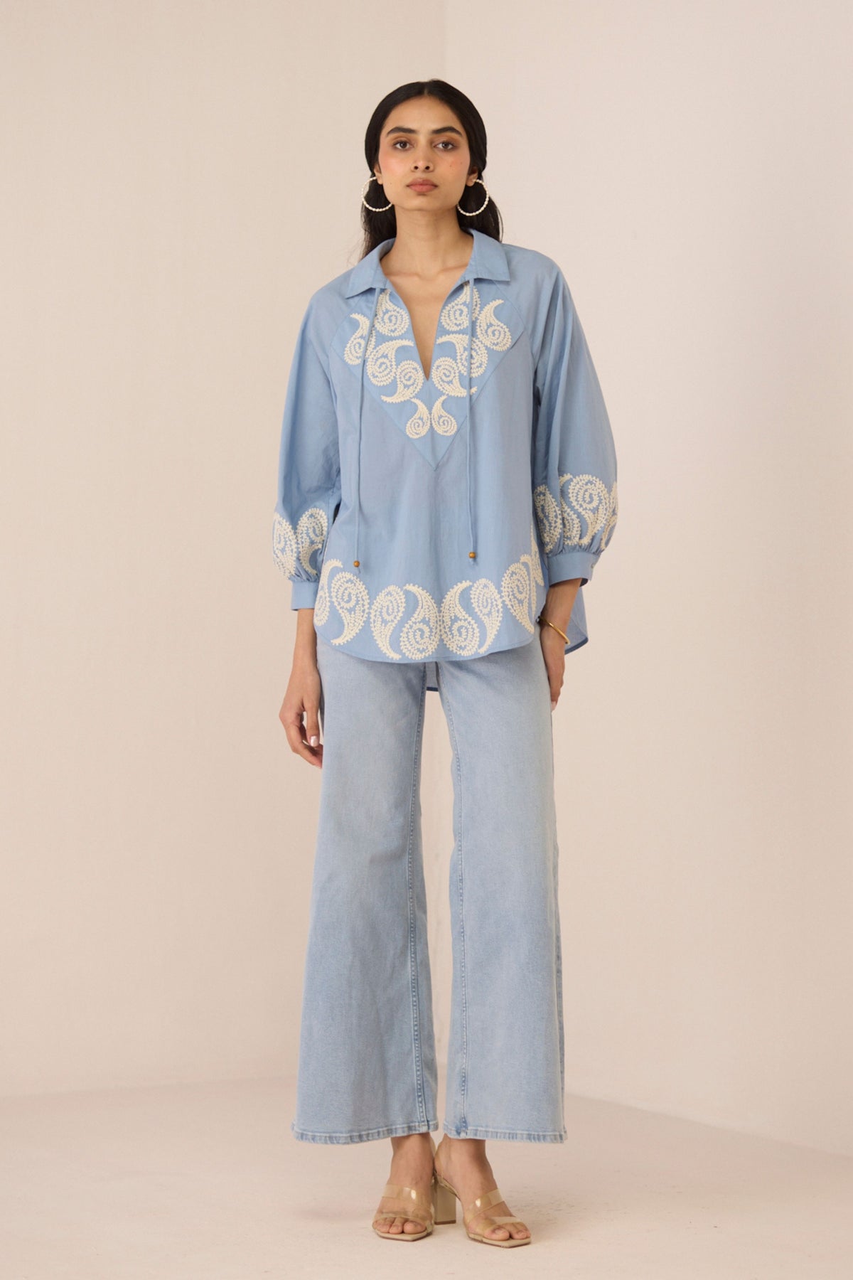 Remi Dusty Blue Top